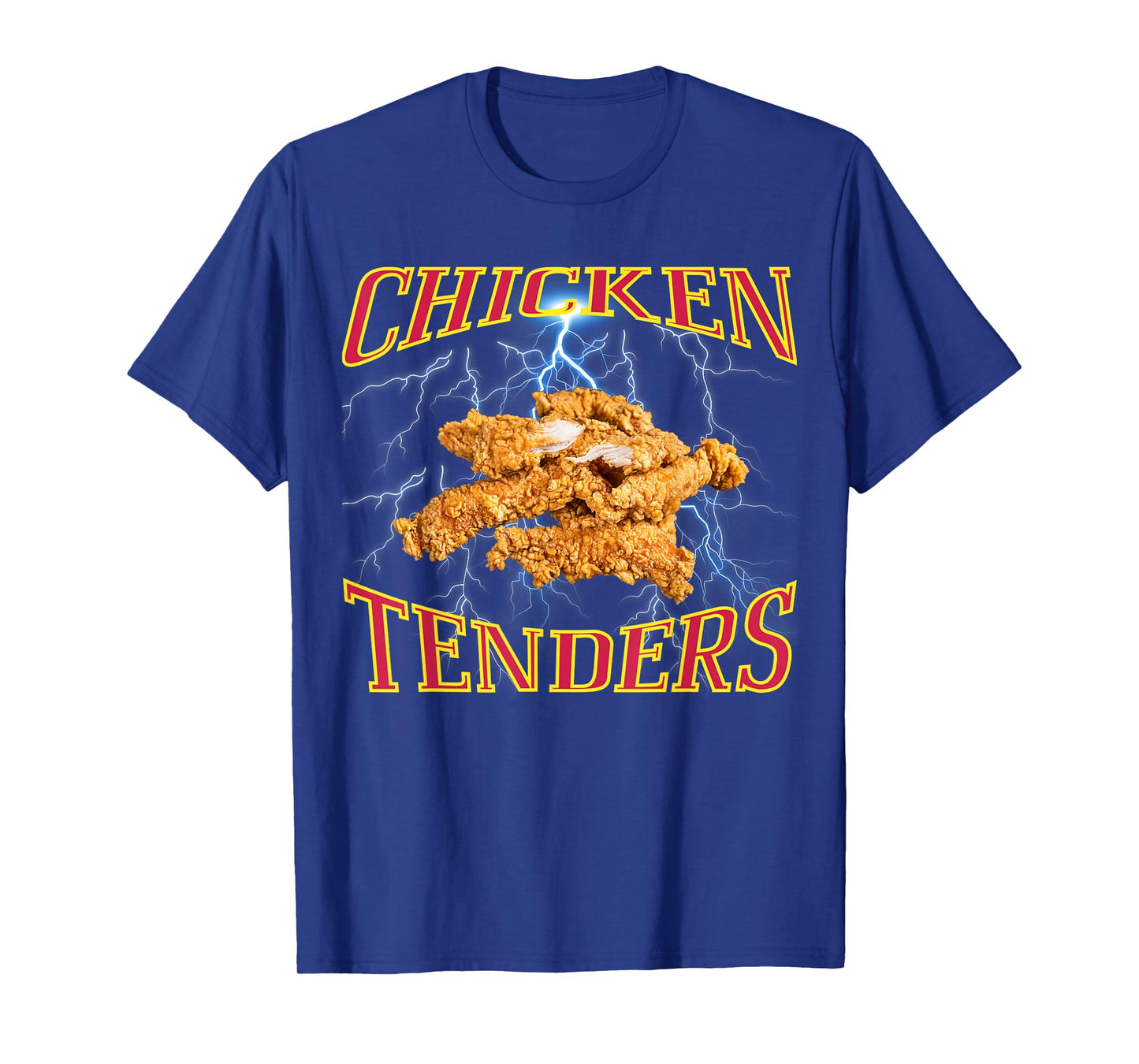 Chicken Tenders Funny Heavy Metal, Rap Bootleg Style Retro T-Shirt