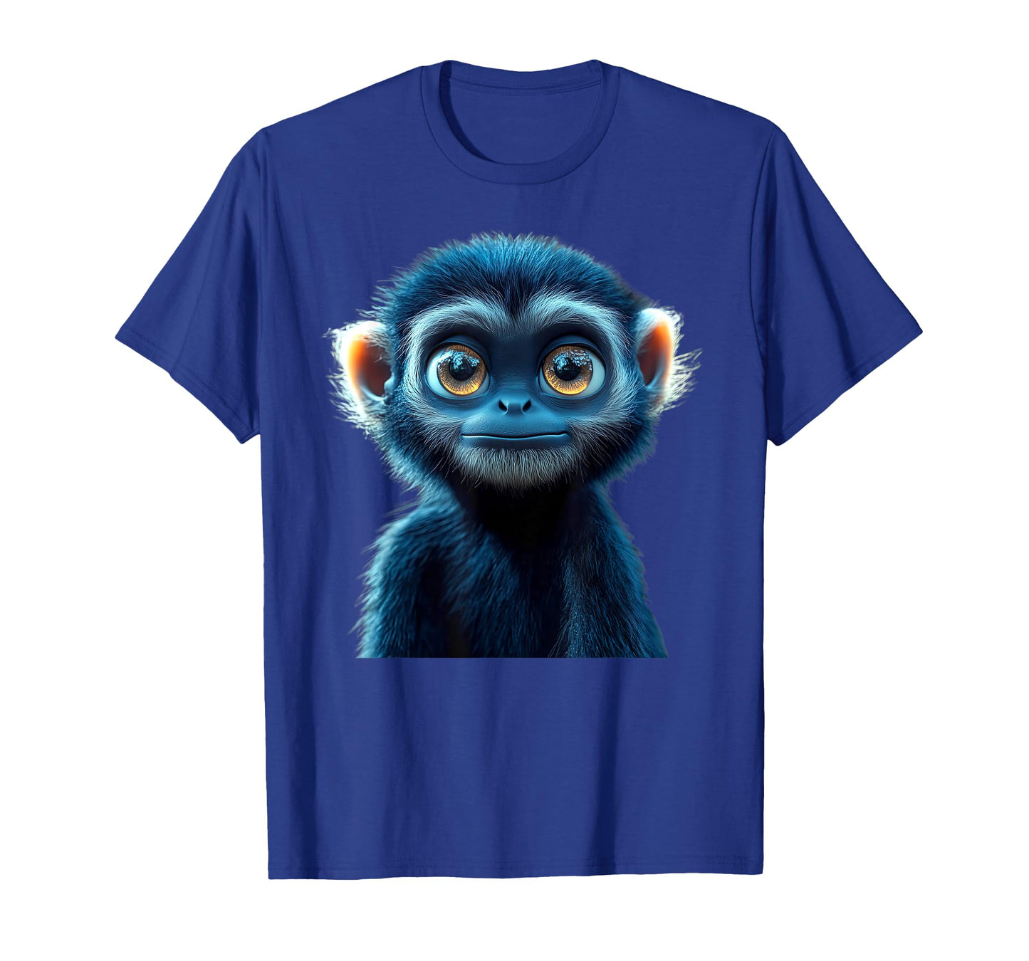Gibbon Monkey Baby Monkeys Apes Lar Gibbons Cute Monkey T-Shirt