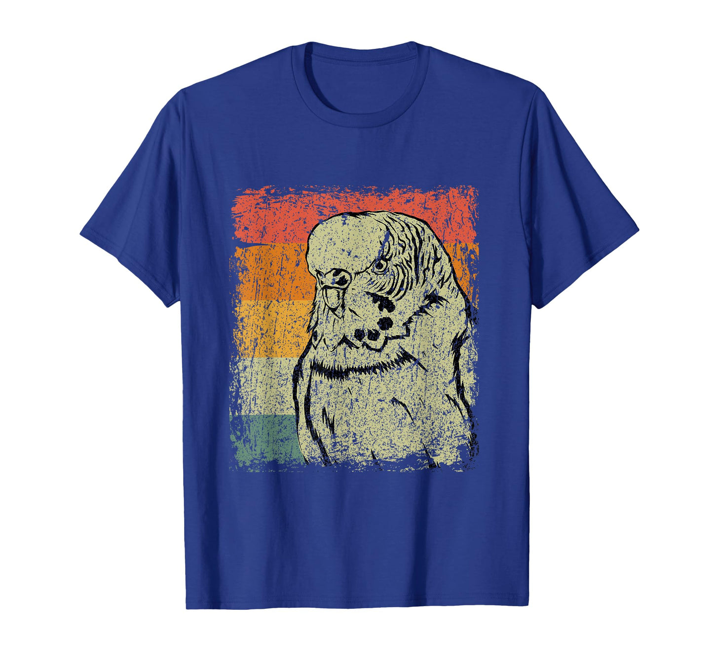 Retro Budgie Gift Vintage Budgie Bird T-Shirt