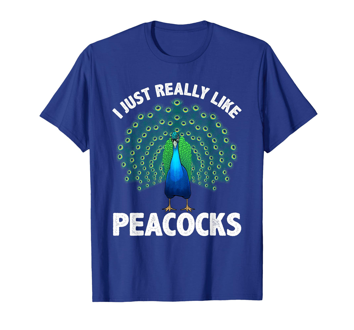 Cool Peacock Design For Men Women Kids Bird Peacock Lovers T-Shirt