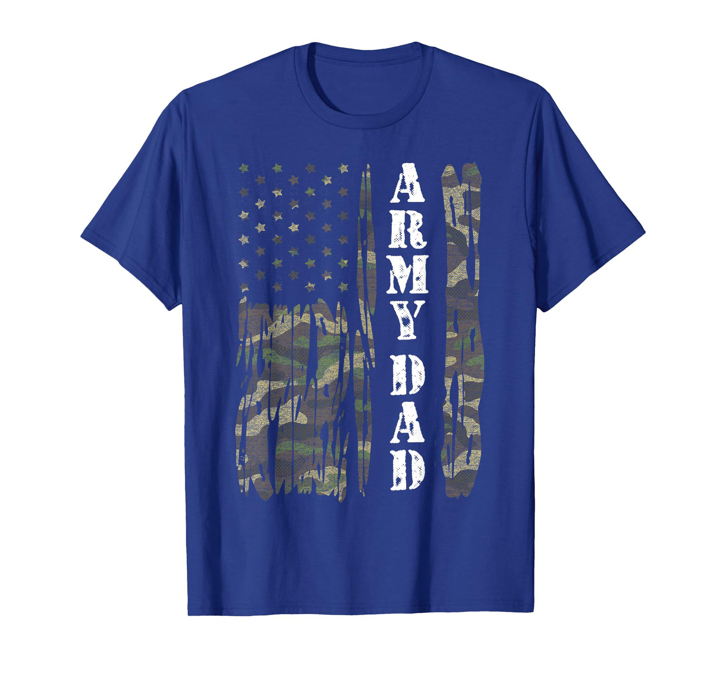 Vintage US Flag Army Dad Veteran Father Father's Day Gift T-Shirt
