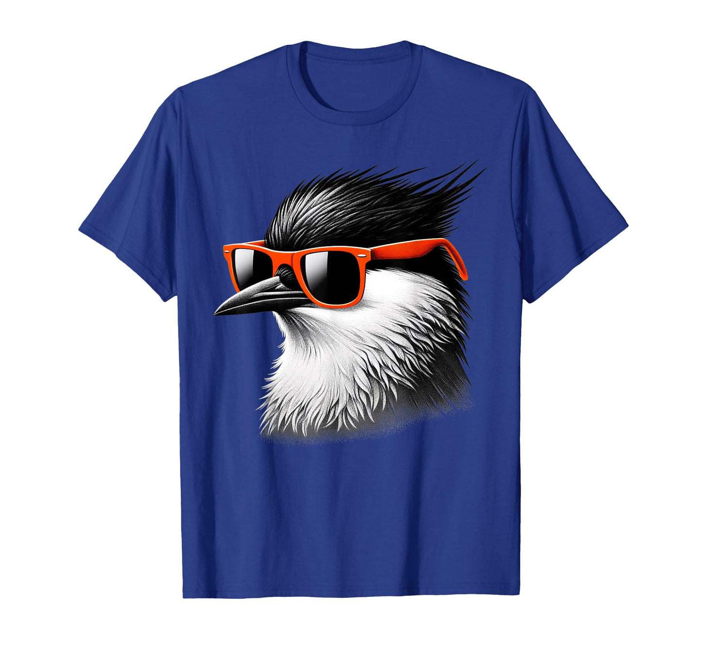 Cool Tern Bird Wearing Sunglasses Graphic Art T-Shirt