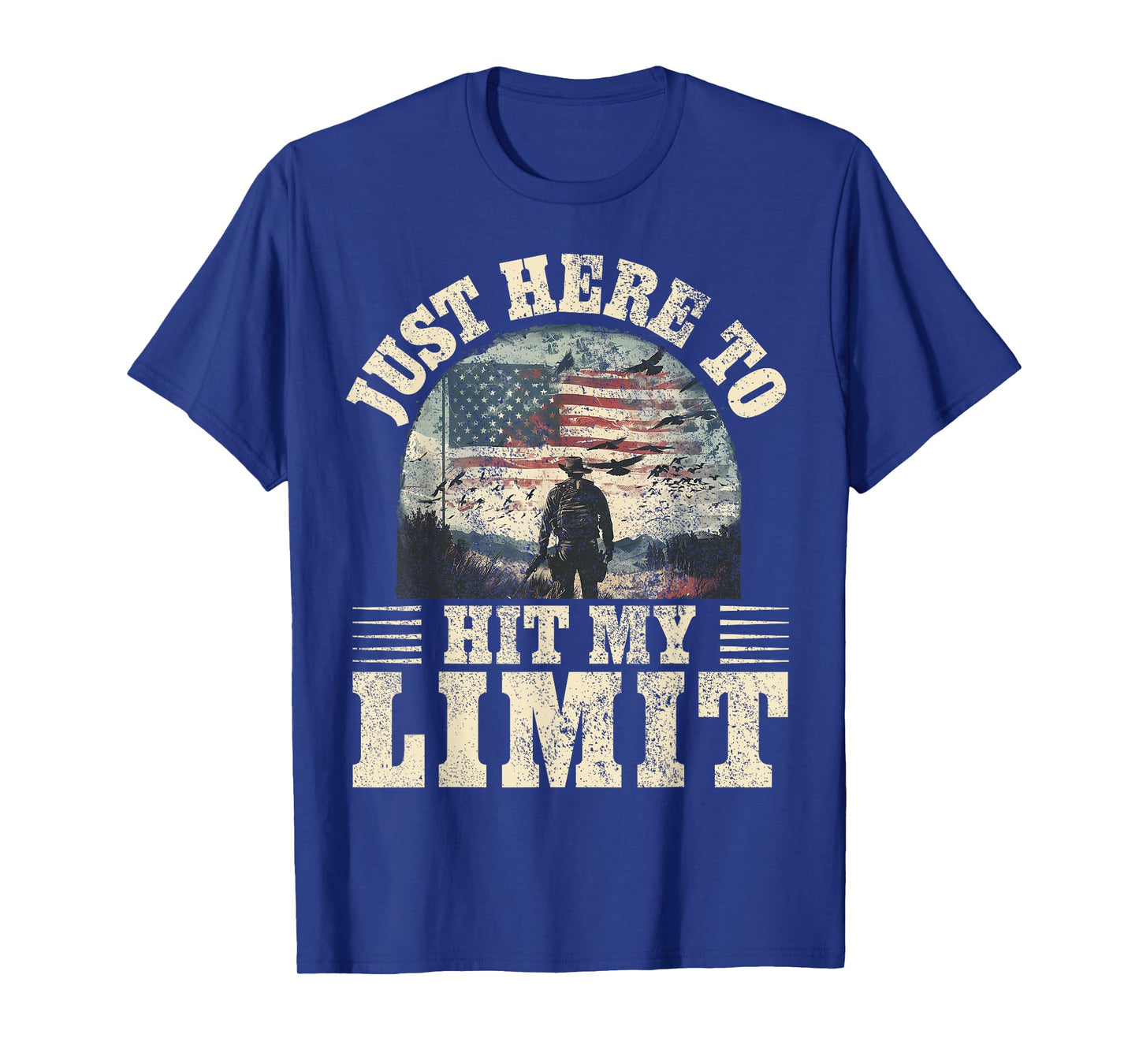 Dove Hunting - Here To Hit My Bag Limit Dove Hunter T-Shirt