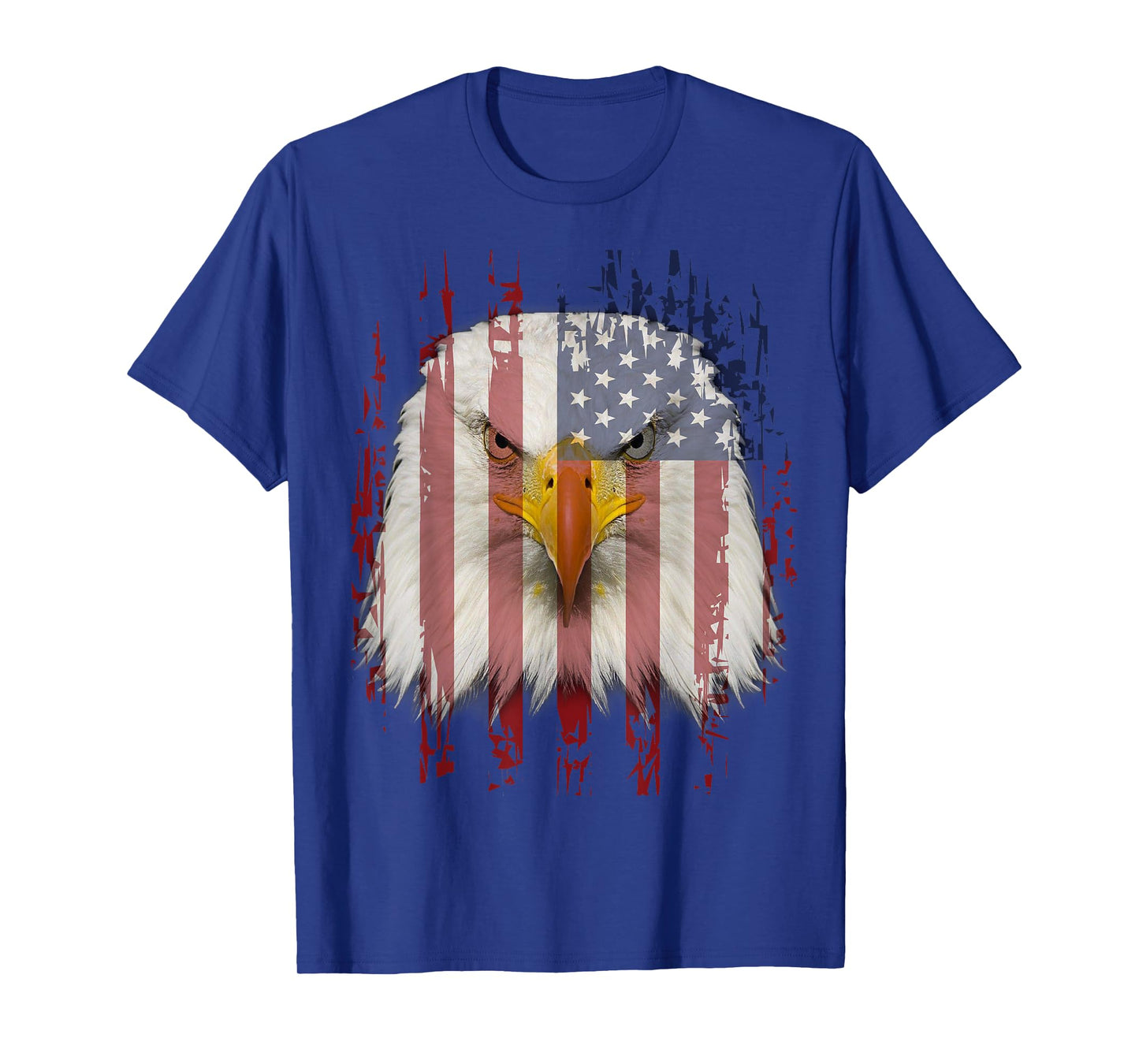 USA Eagle T-Shirt With American Flag T-Shirt