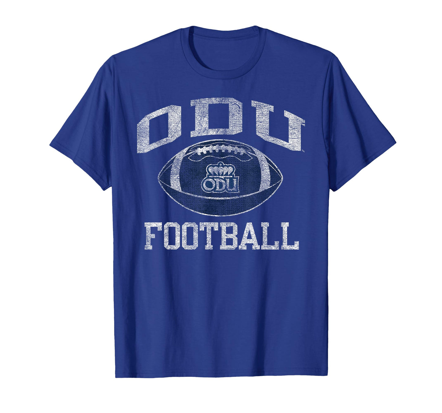 Old Dominion Monarchs Football Intensity Navy T-Shirt
