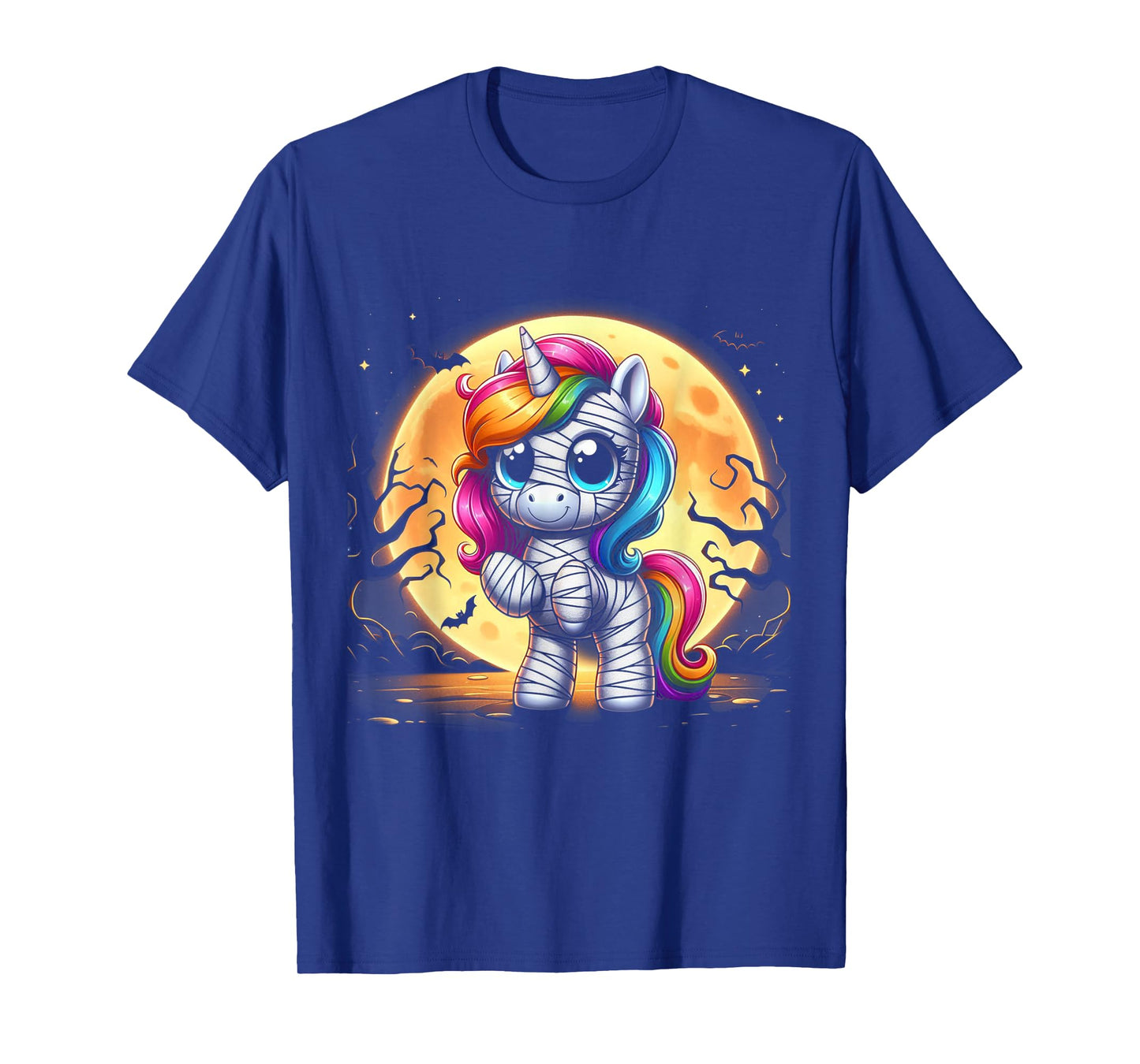 Mummy Unicorn Halloween Shirt Girls Unicorn Halloween T-Shirt