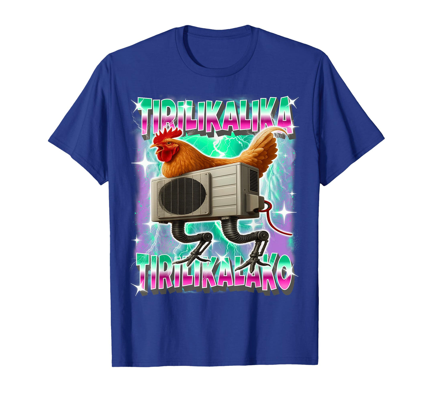 Tirilikalika-Tirilikalako Italian-Brainrot Chicken Aircon T-Shirt