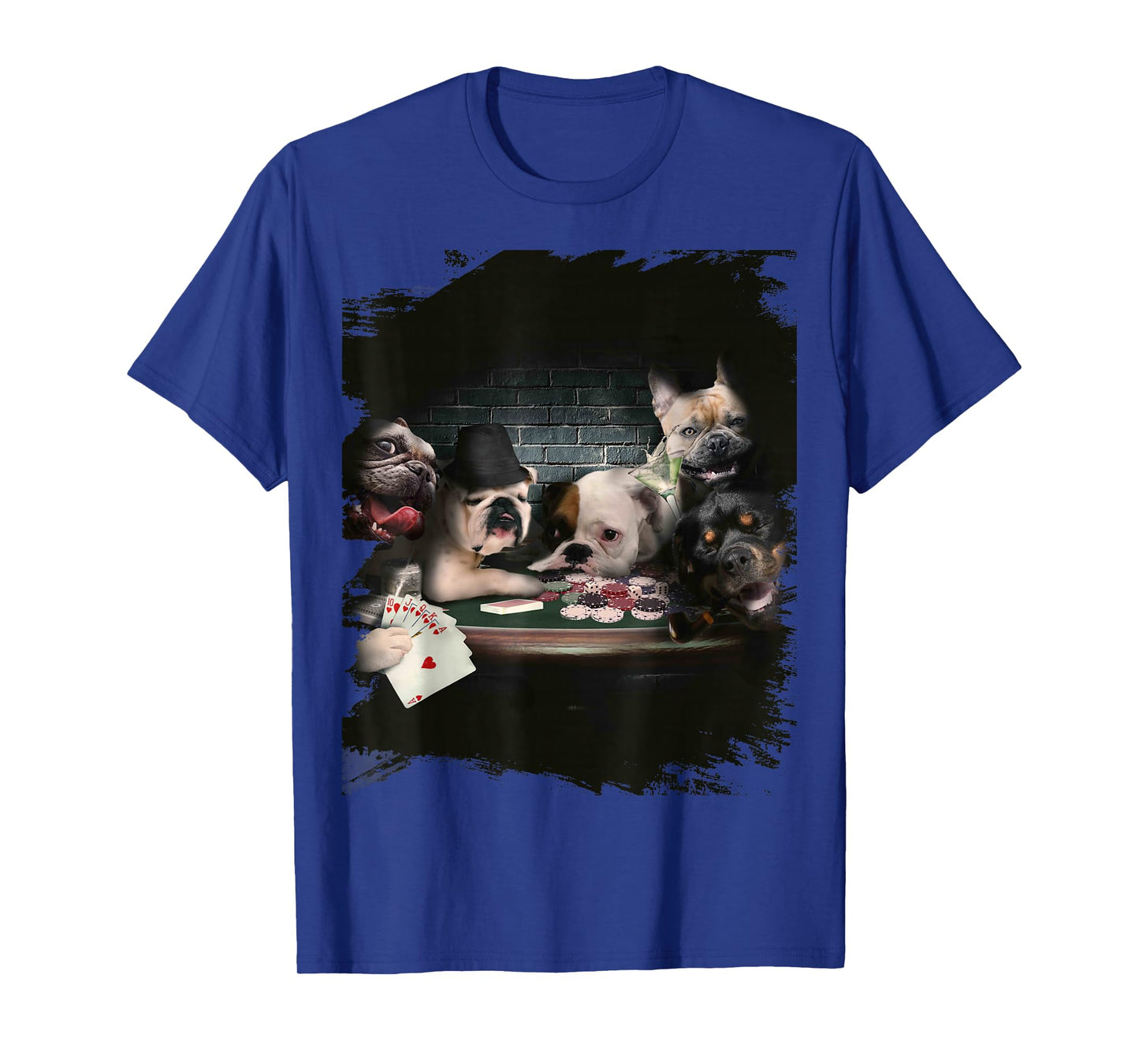Fun Playing Cards for Dogs and Dogs Poker Player T-Shirt