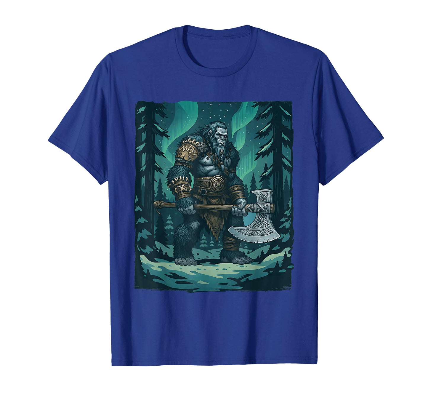 Viking Bigfoot - Sasquatch Yeti Cryptids T-Shirt