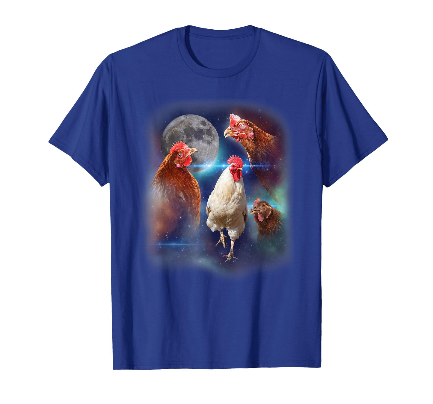 Howling at the Moon Shirt - Funny Chicken Shirt - Chicken T-Shirt