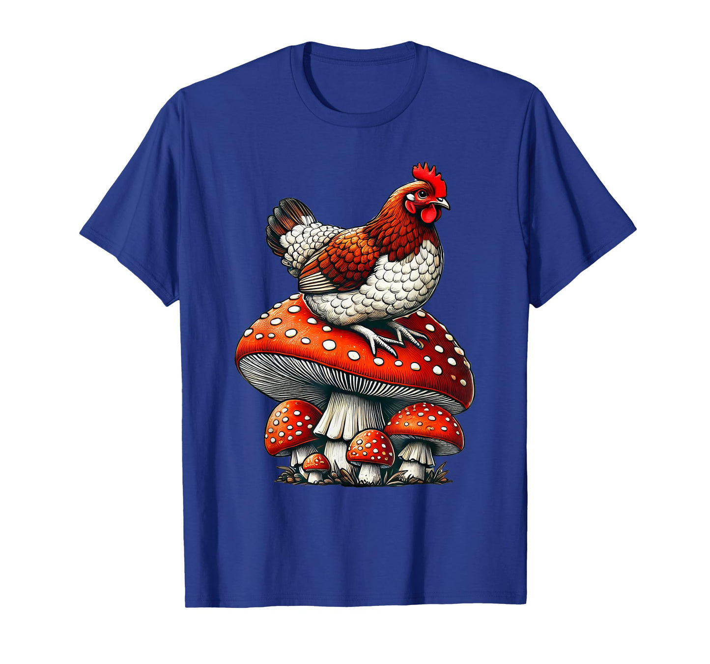 Cute Chicken Mushroom T-Shirt