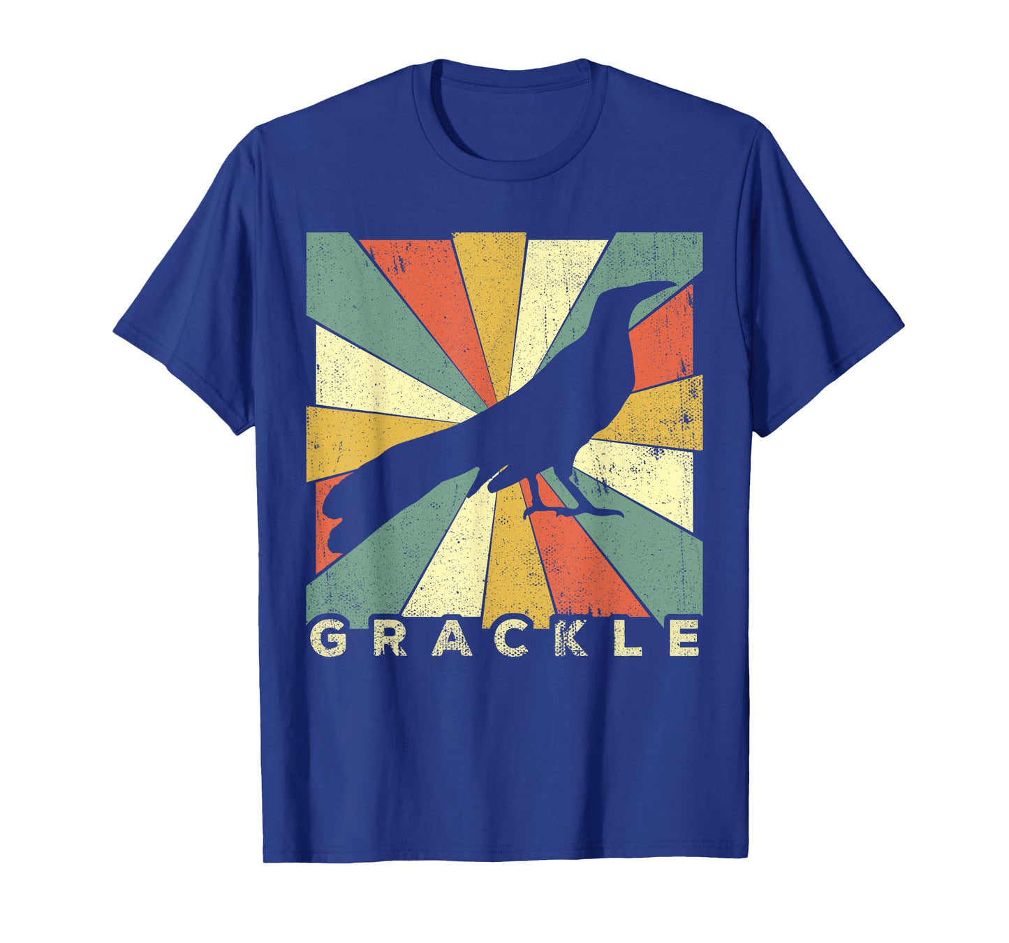 Vintage Grackle Bird Lover Retro Style Animal T-Shirt