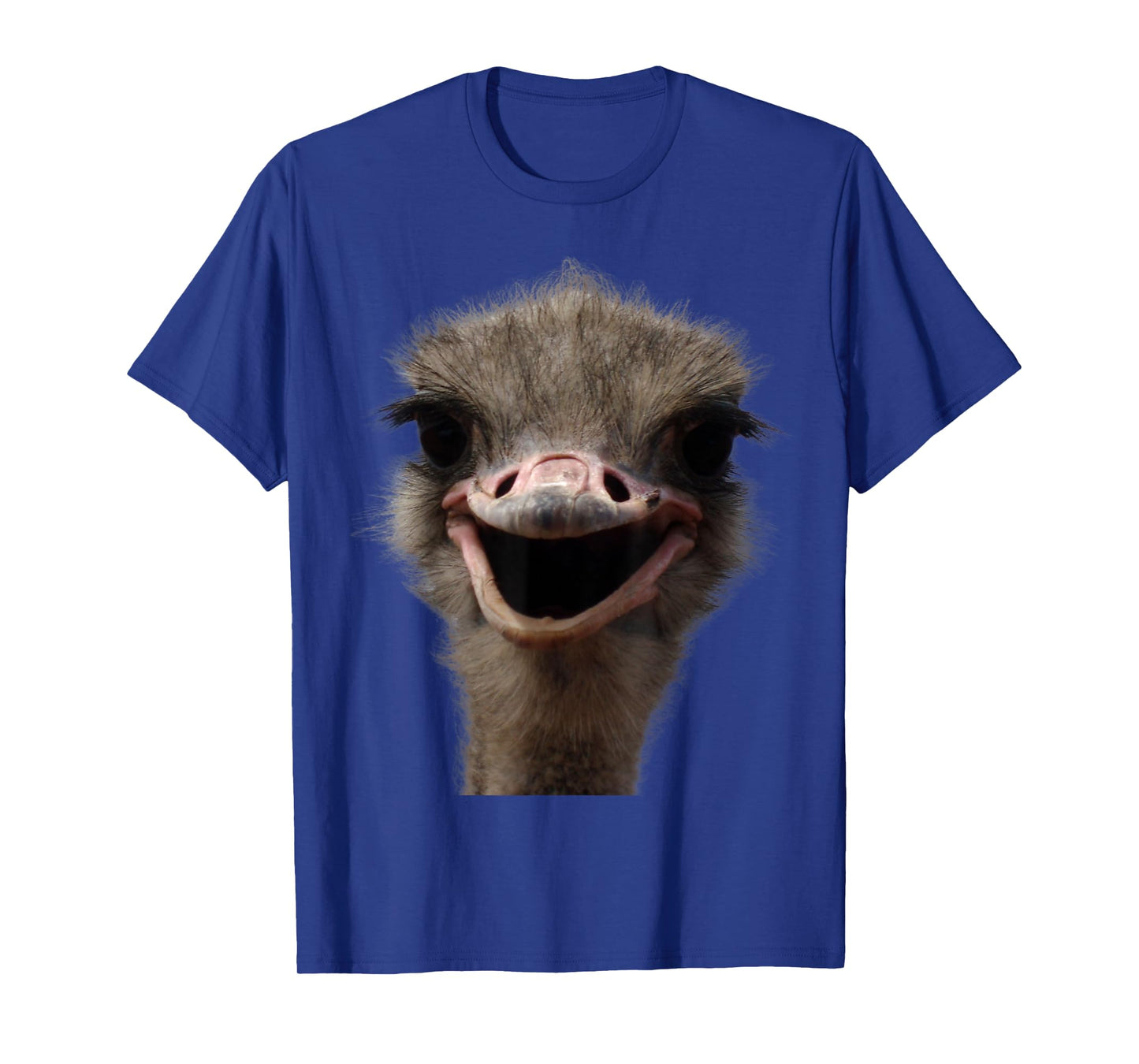 Funny Ostrich Head, Safari Bird Lover Funny Ostrich T-Shirt