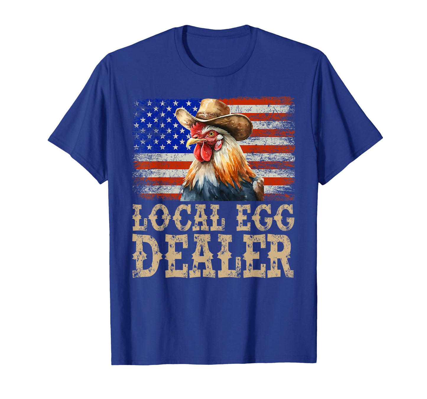 Local Egg Dealer Rooster Farmer Chicken T-Shirt