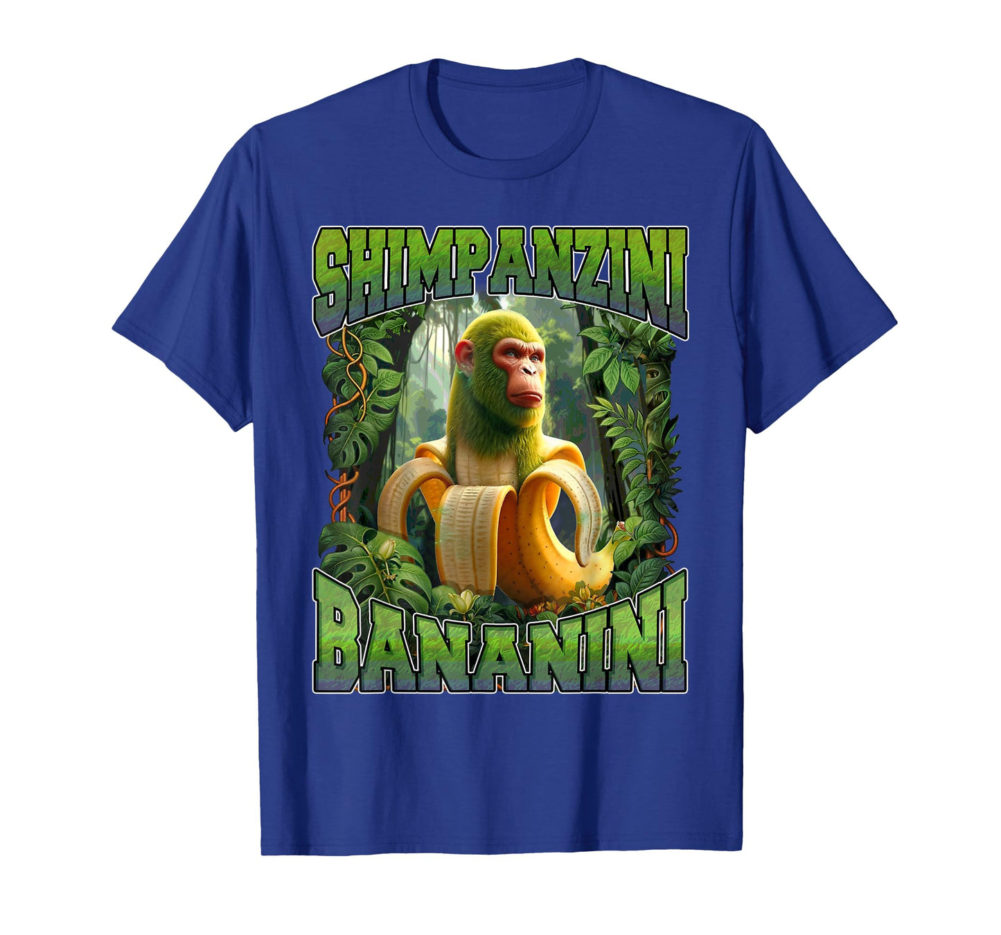 Shimpanzini Bananini Italian Brainrot Chimpanzee and Banana T-Shirt