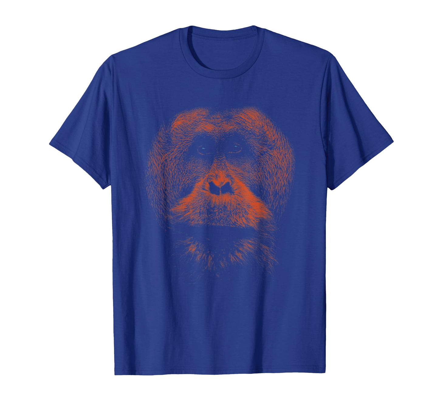 Orangutan Ape Animal Face Portrait T-Shirt