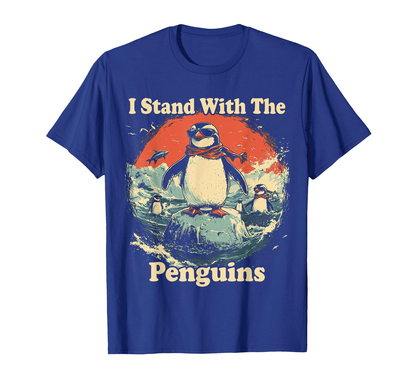 Flippers Up I Stand With The Penguins T-Shirt