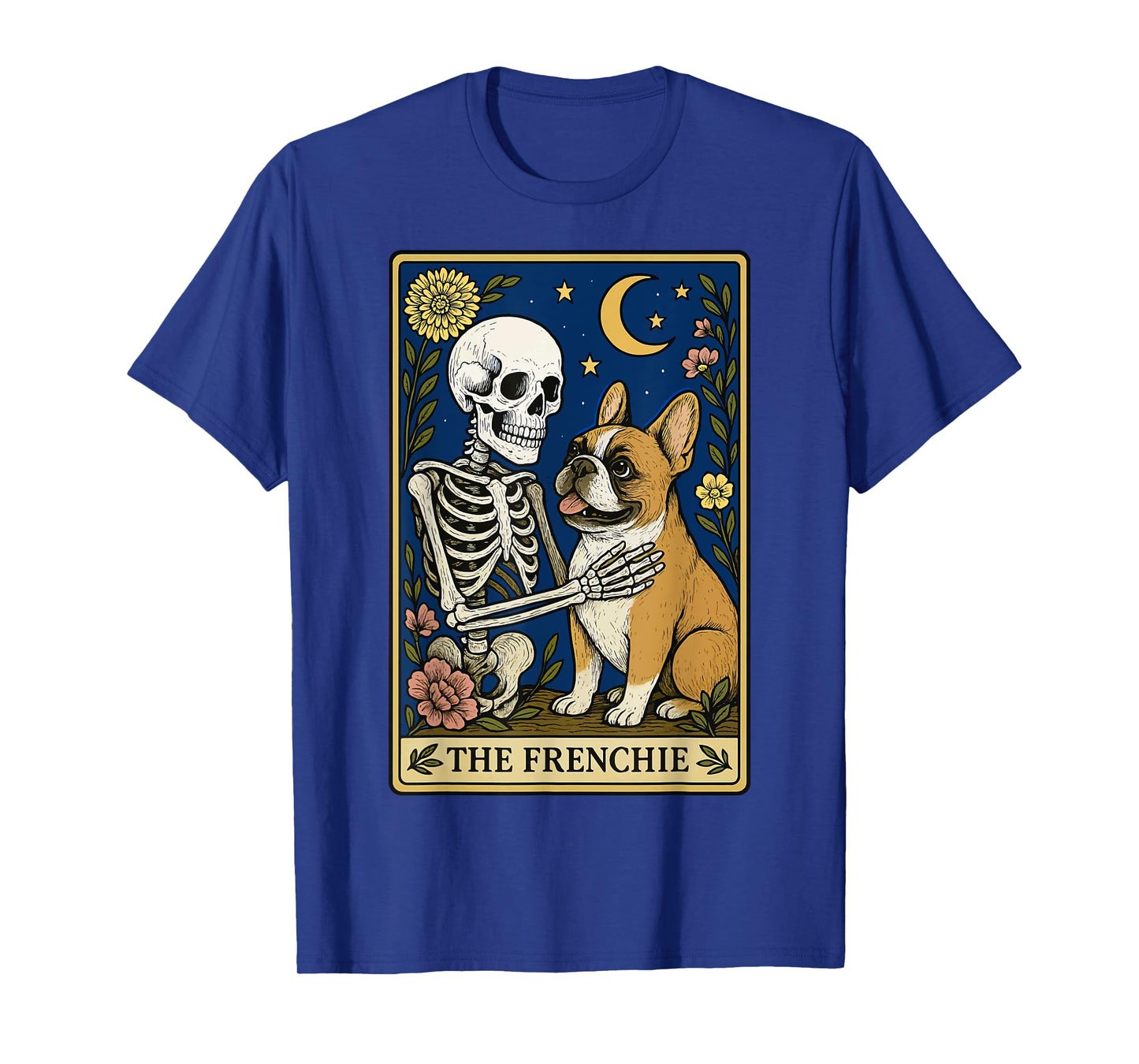 The Frenchie Tarot Card T-Shirt