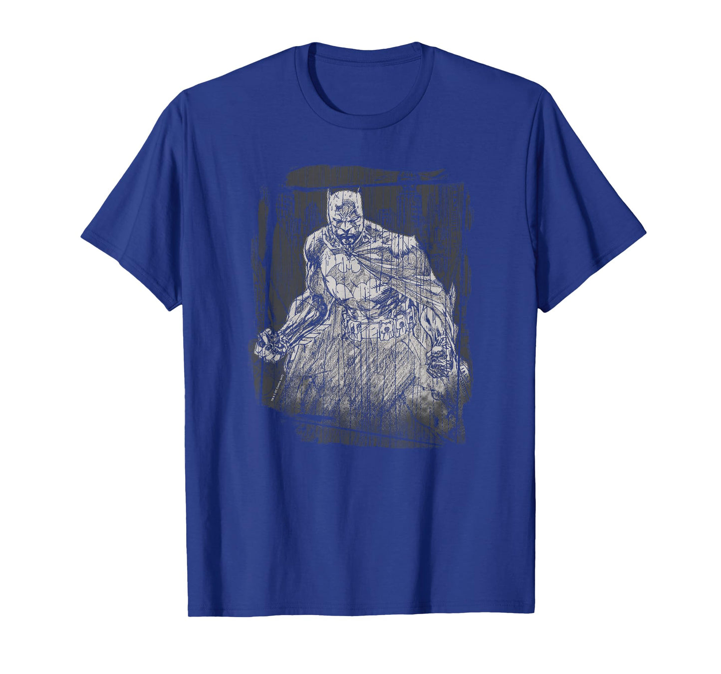 Batman Pencilled Rain T-Shirt