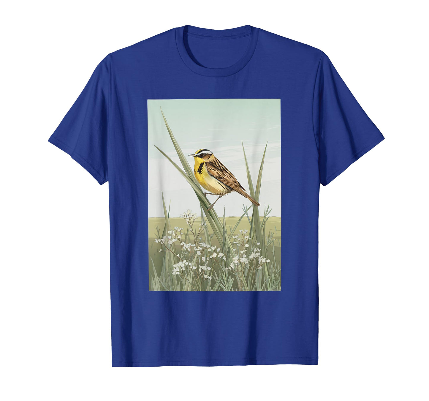 Western Meadowlark – Prairie Songbird Lover Design T-Shirt