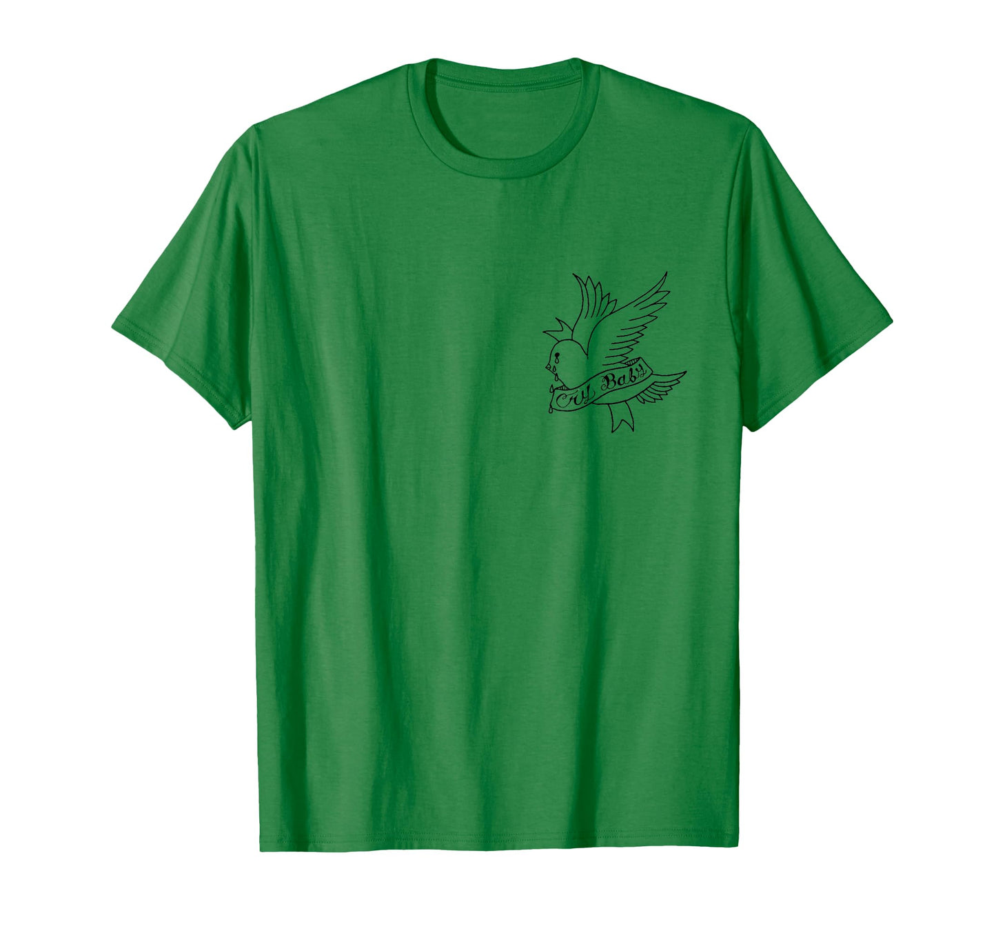 Cry Baby Aesthetic Tattoo Crybaby Bird T-Shirt