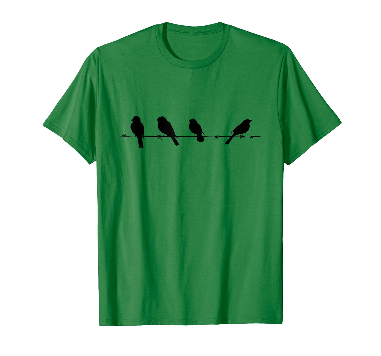 Backyard Bird Watching Watcher Birder Birds on a Branch T-Shirt