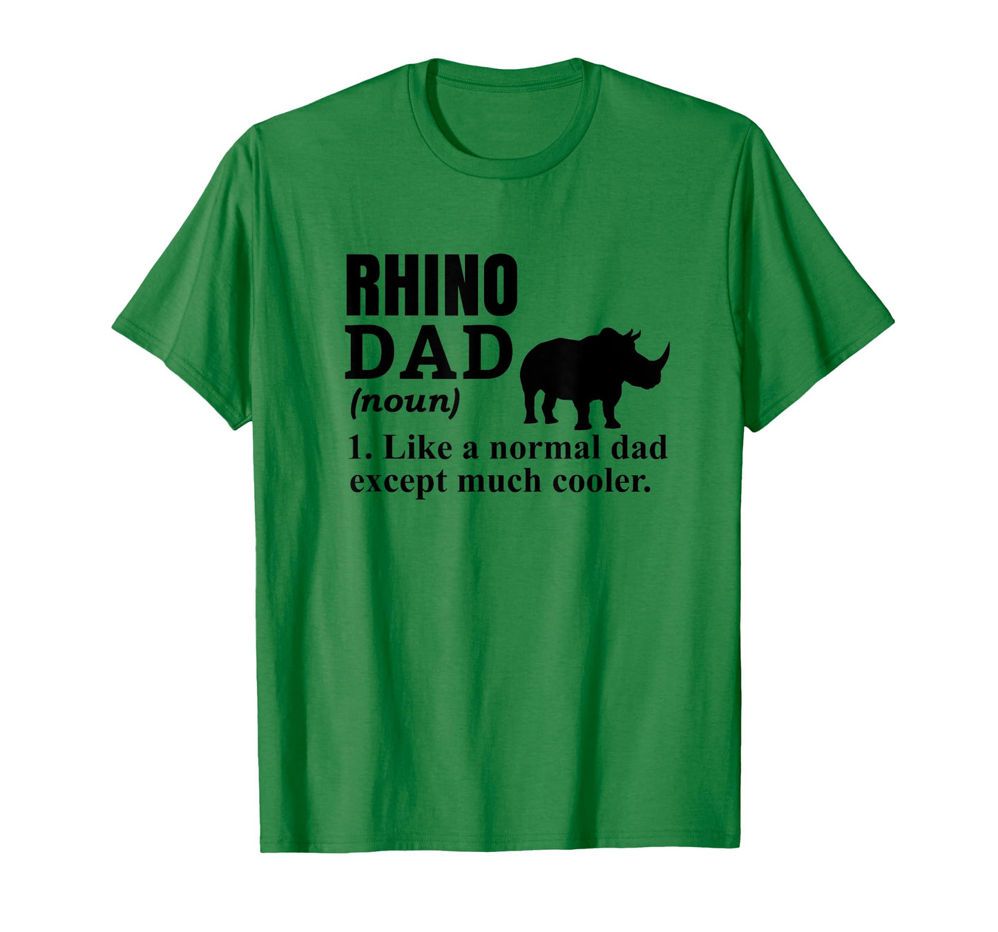 Rhino Dad Chubby Unicorns Fat Rhino T-Shirt