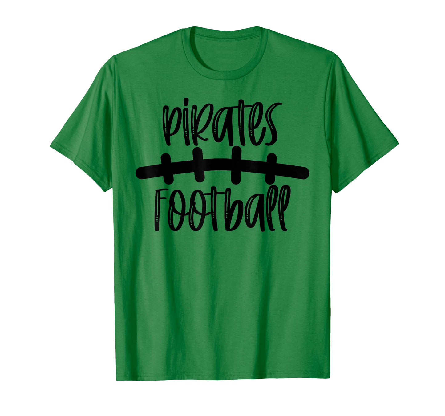 Pirates Football School Spirit Team Mascot Game Night T-Shirt