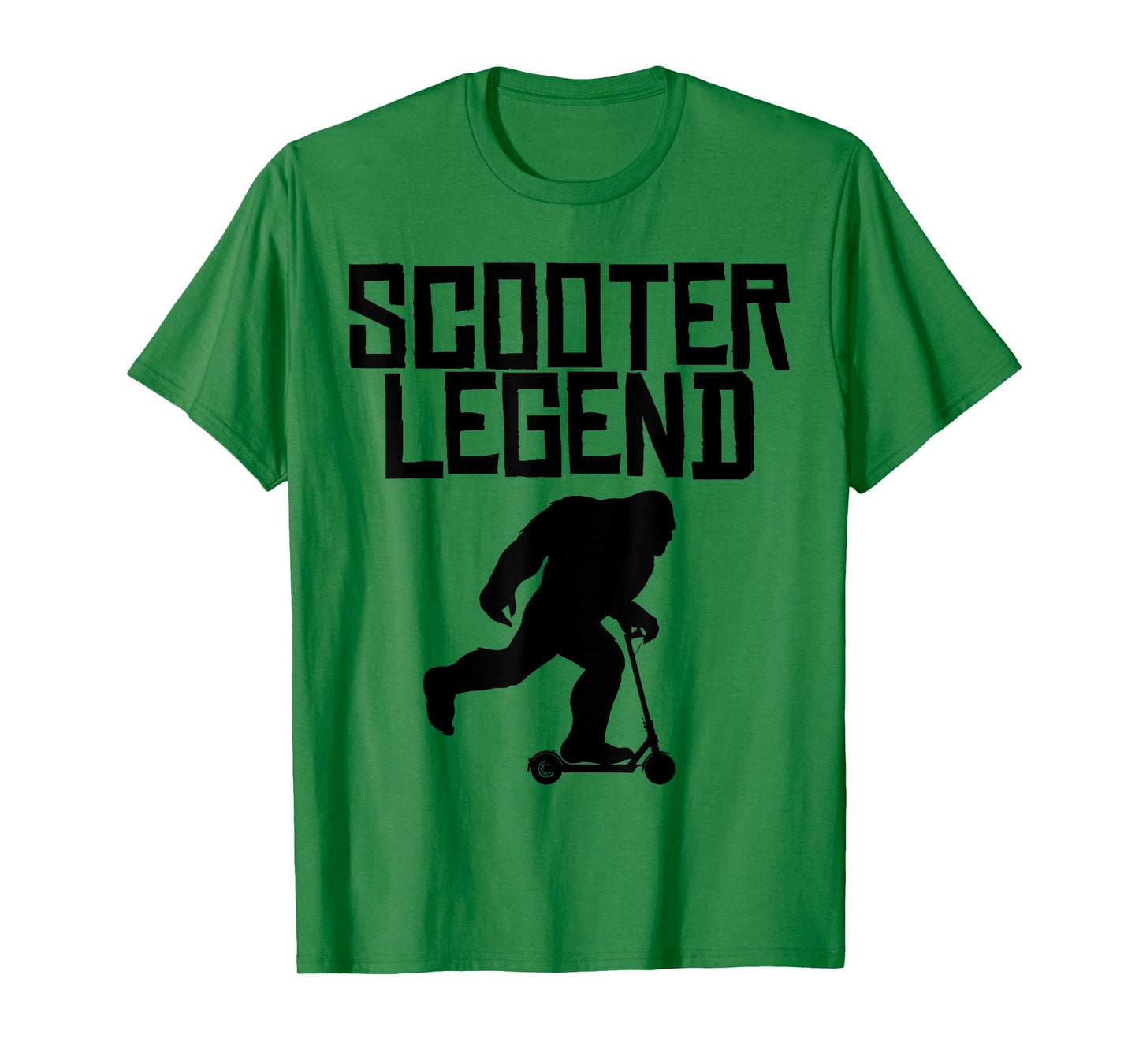Bigfoot Scooter Legend funny Bigfoot on Scooter T-Shirt