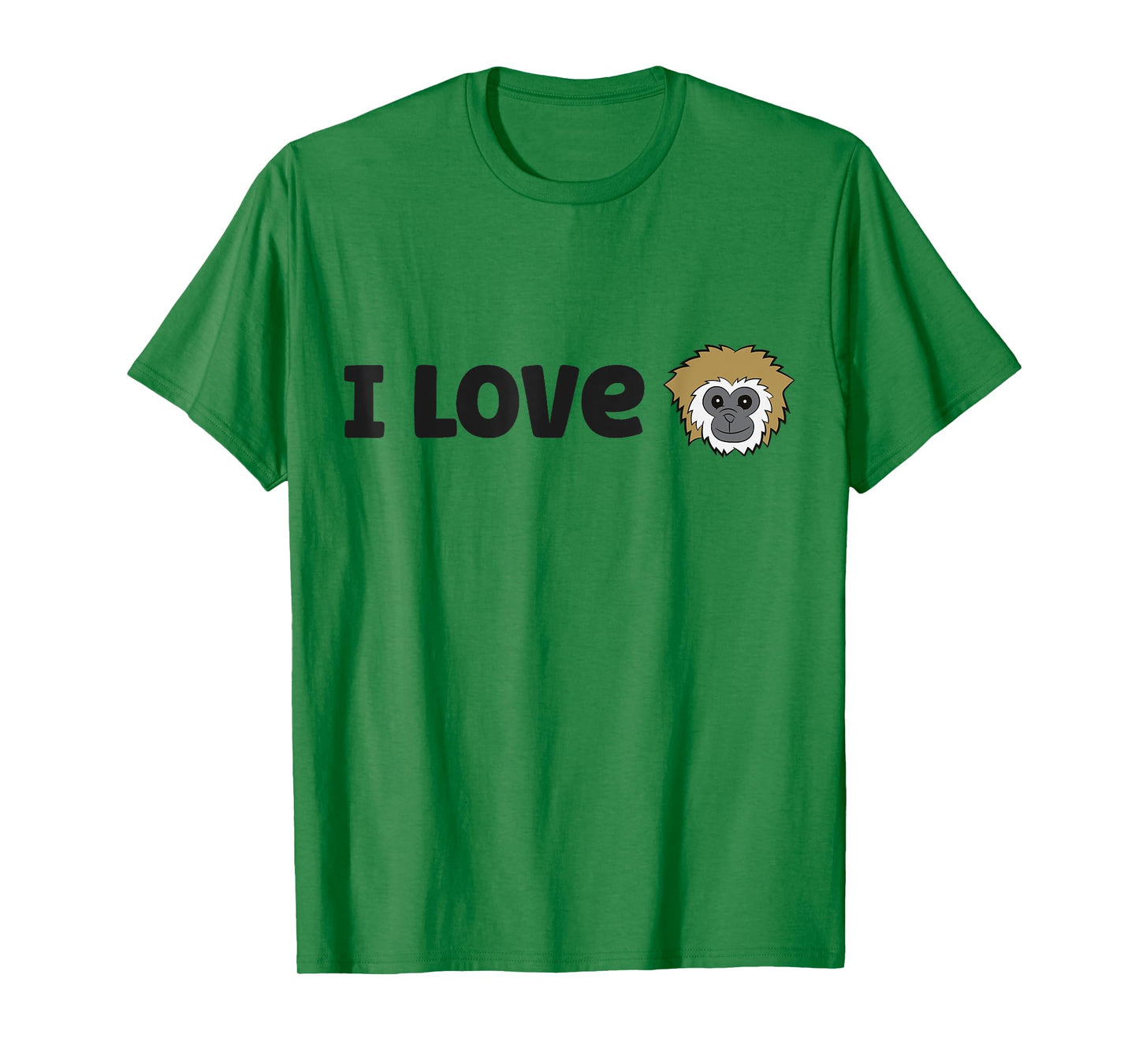 I Love Gibbon Monkeys T-Shirt