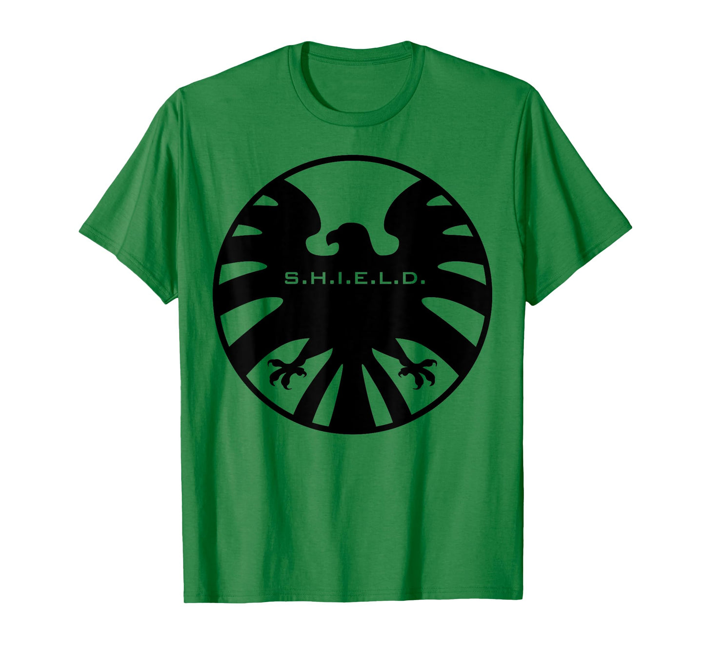 Marvel Agents of S.H.I.E.L.D. Black Out Eagle Badge T-Shirt