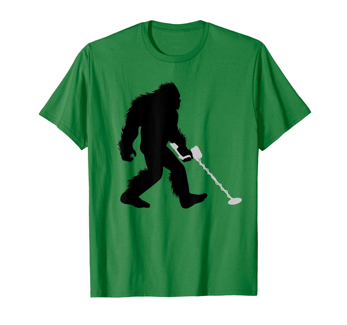 Bigfoot Metal Detector Sasquatch Metal Detecting T-Shirt