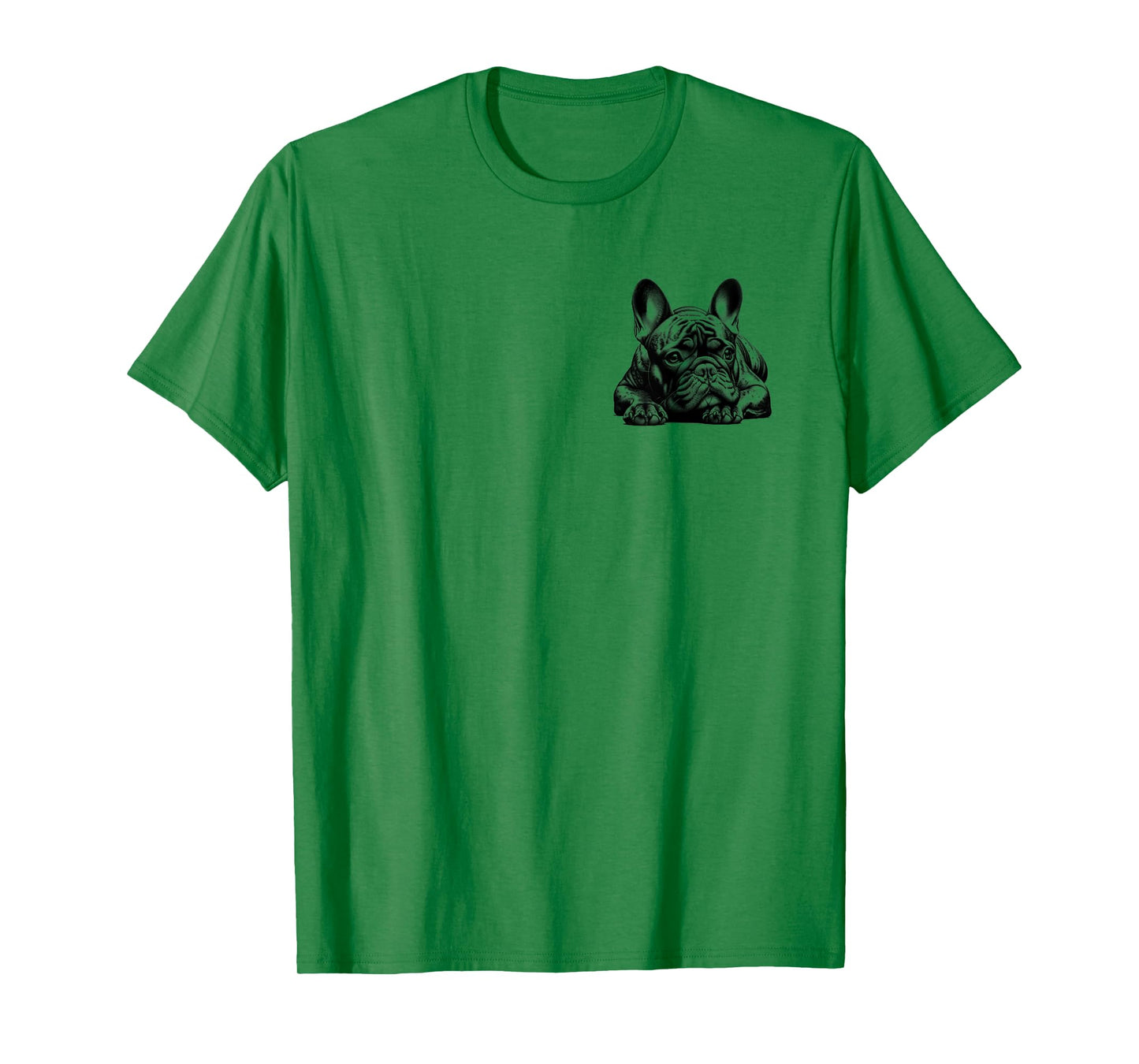 Dreamy French Bulldog on Chest T-Shirt