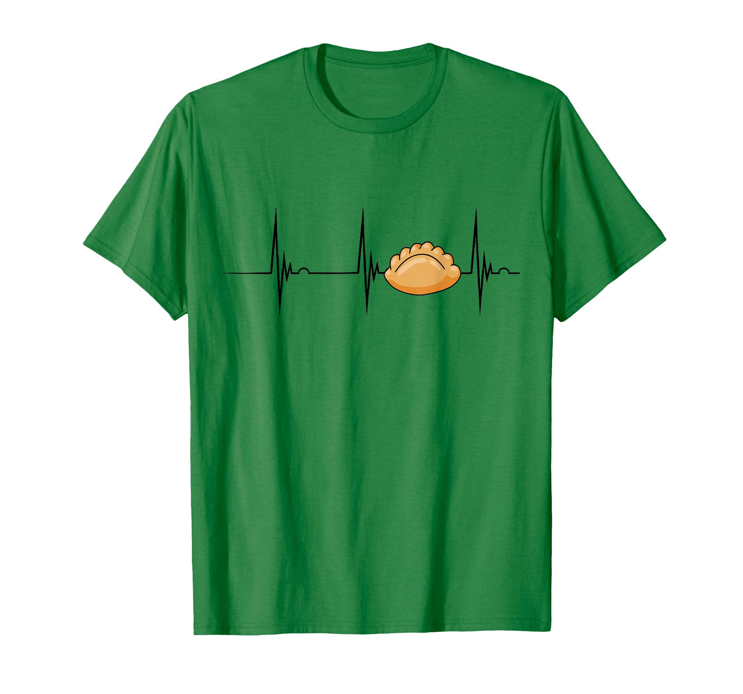 Party Food Mexican Empanadas Heartbeat EKG Pulse Empanada T-Shirt