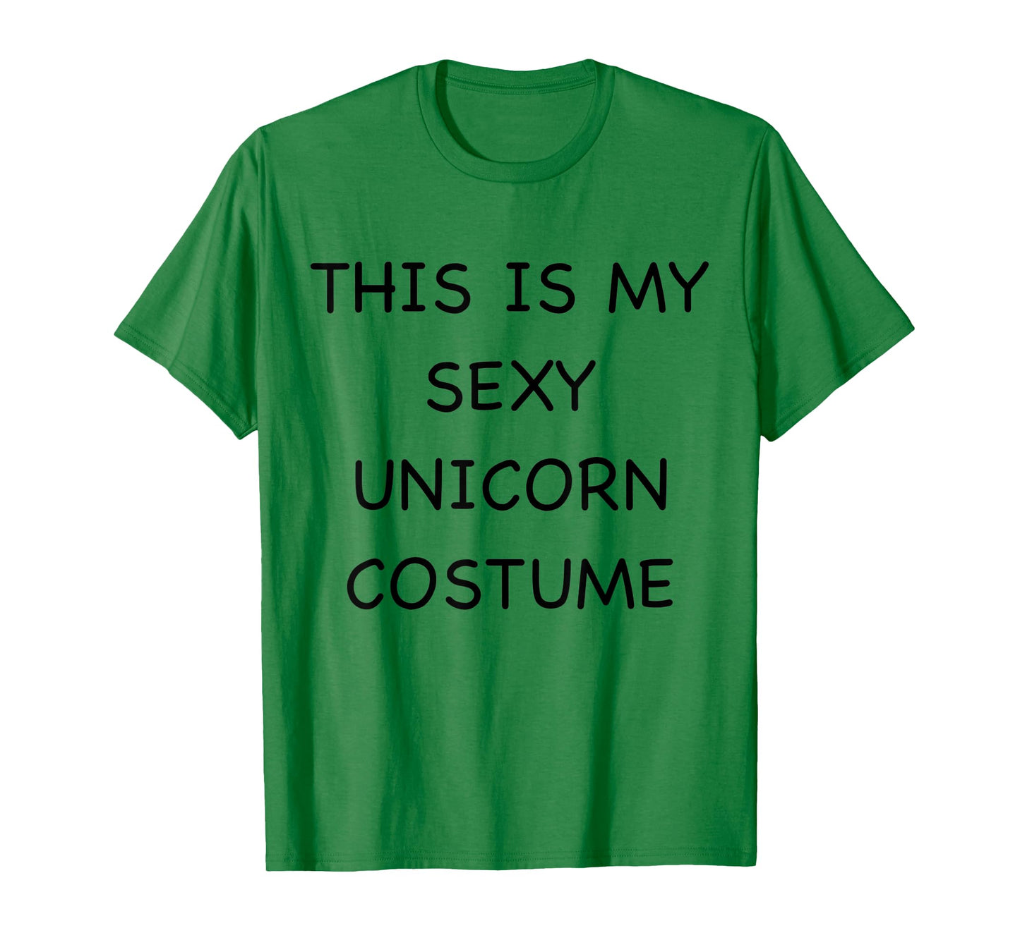 Sexy Unicorn Lazy Halloween Costume Funny Easy Outfit T-Shirt