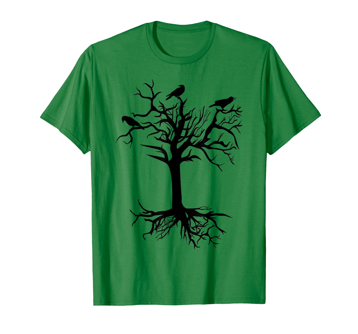 Raven crow crows tree women men children mystical mysticism T-Shirt