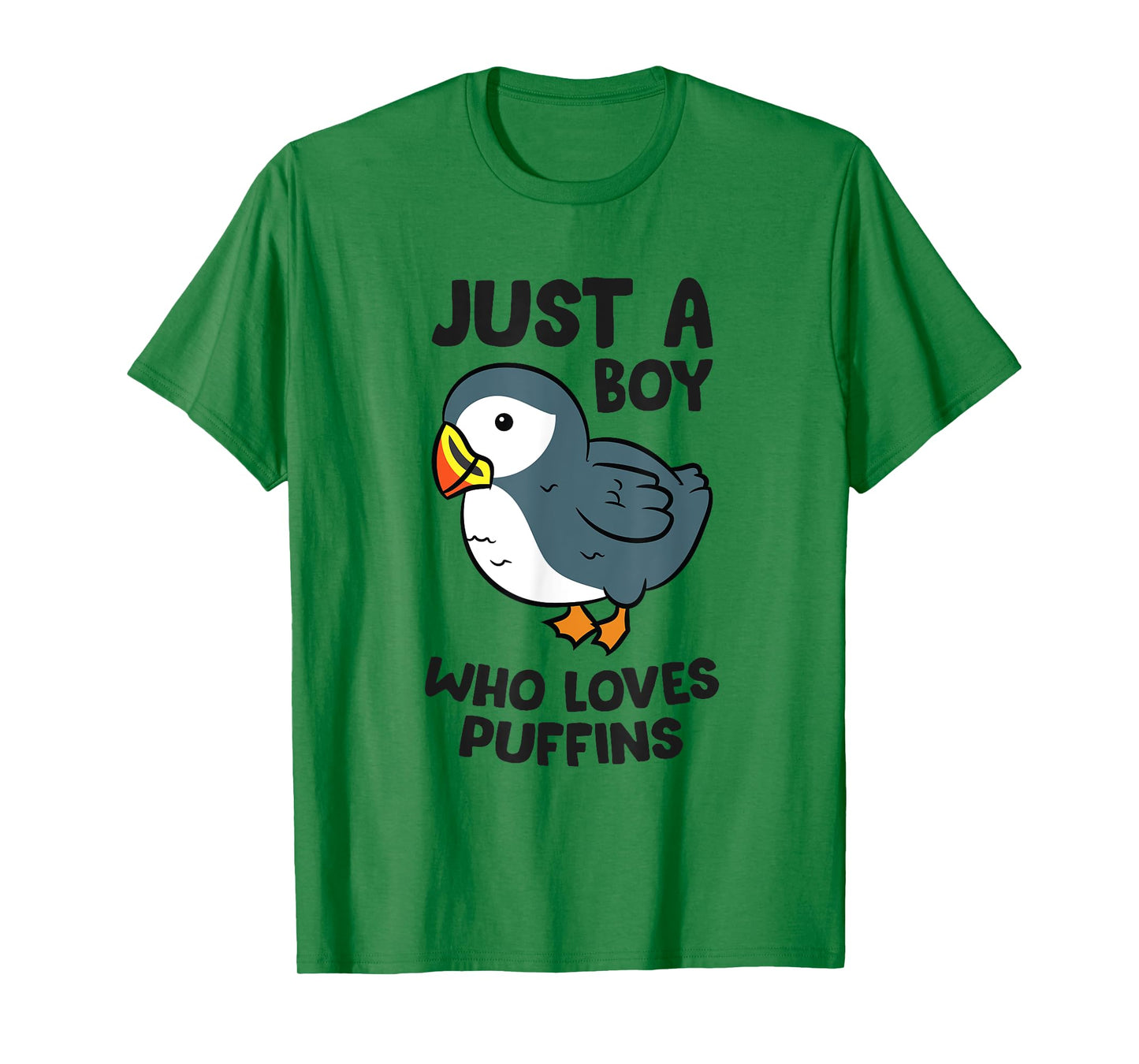 Just a Boy Who Loves Puffins T-Shirt