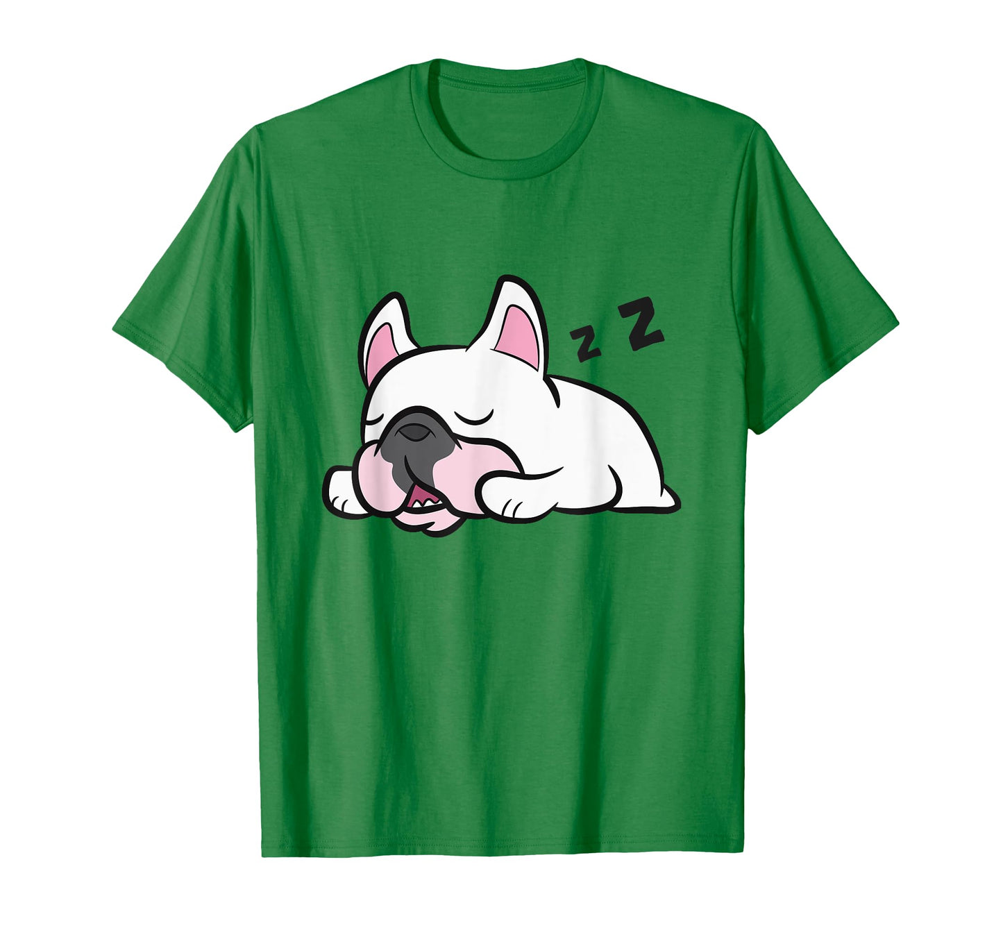 French Bulldog Puppy Sleeping Tired French Bulldog Men Women Girls Kids T-Shirt