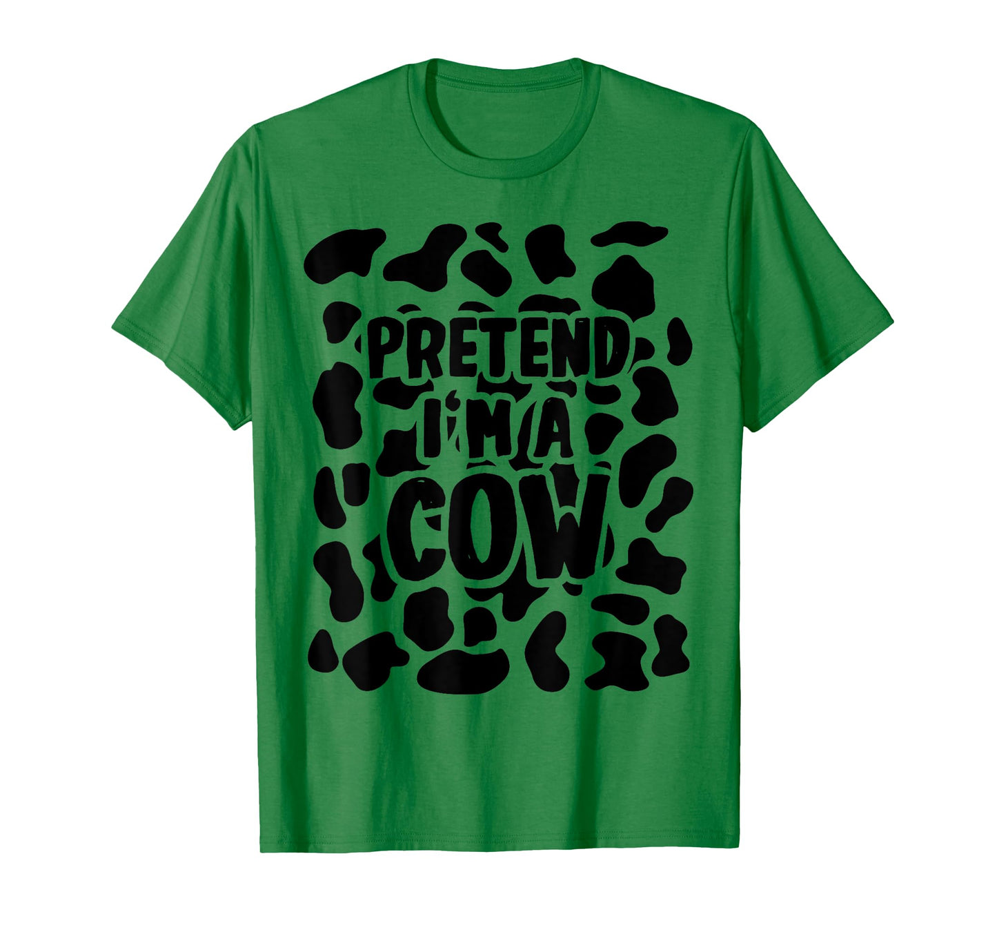 Pretend I'm a Cow Costume Halloween T-Shirt