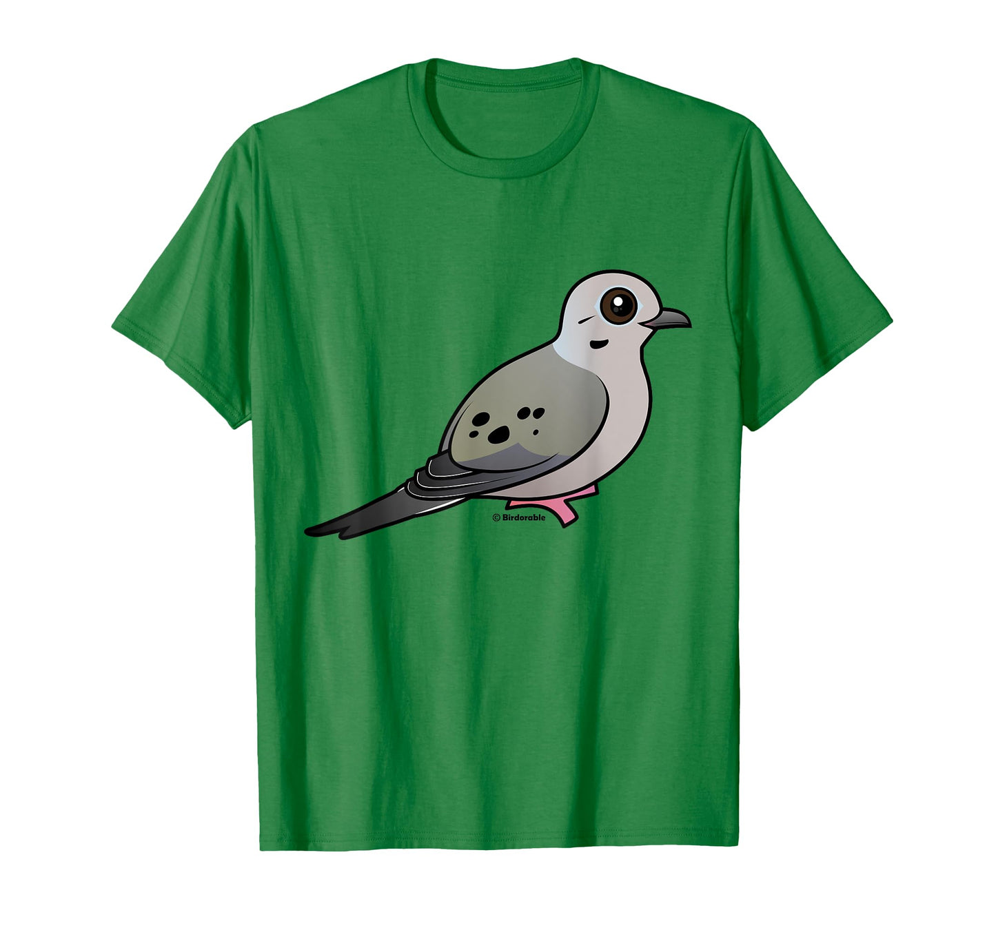 Cute Cartoon Mourning Dove Birdorable Bird T-Shirt