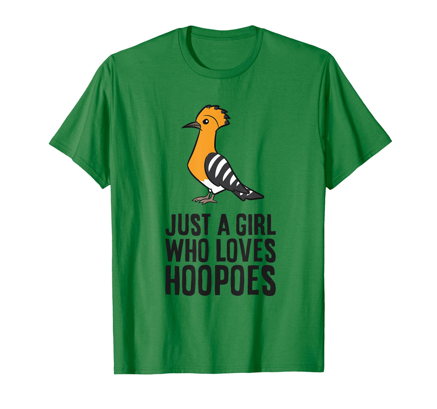 Eurasian Hoopoe Bird Just a Girl Who Loves Hoopoes T-Shirt
