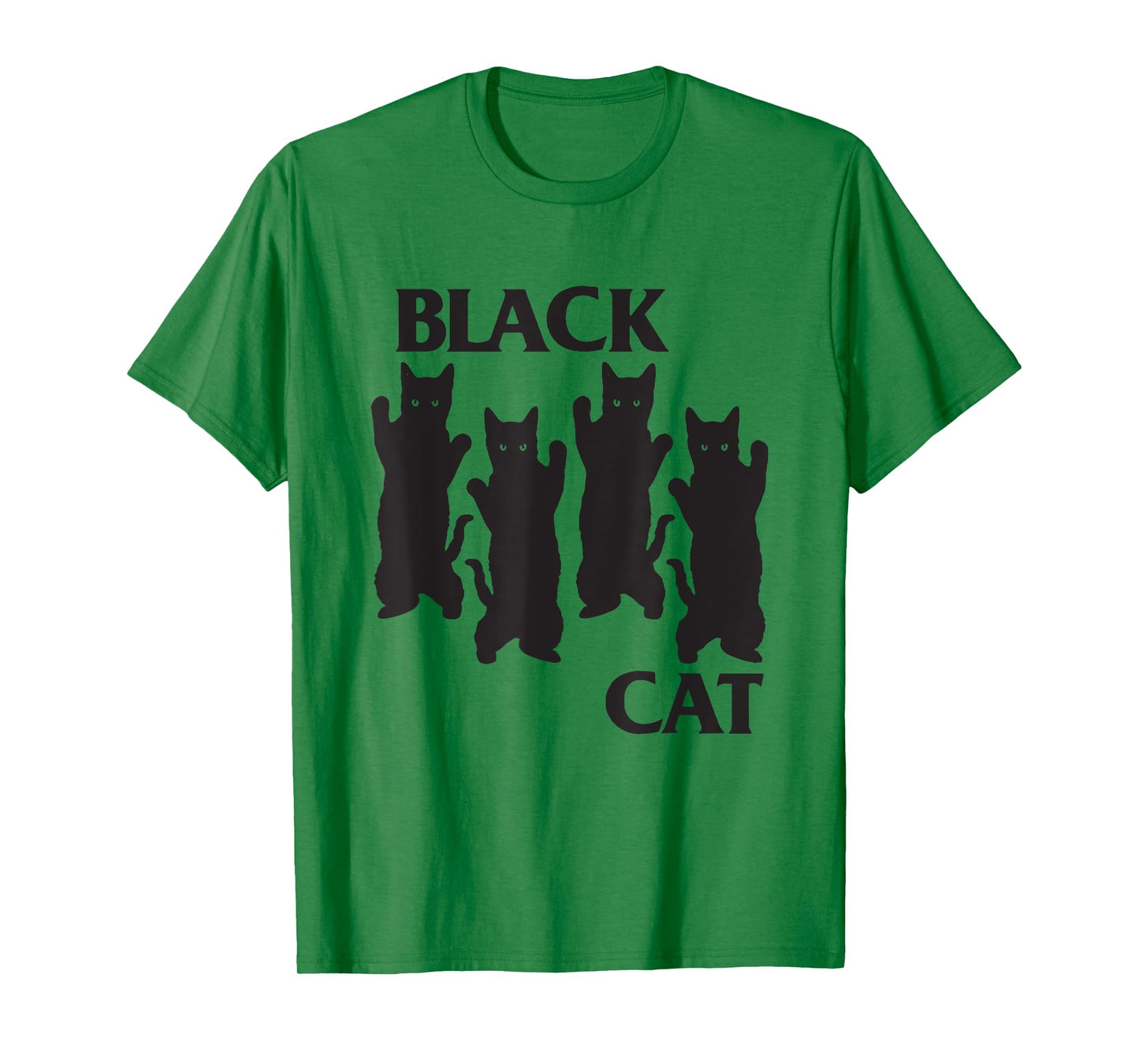 four black cats cat lover mom dad funny T-Shirt