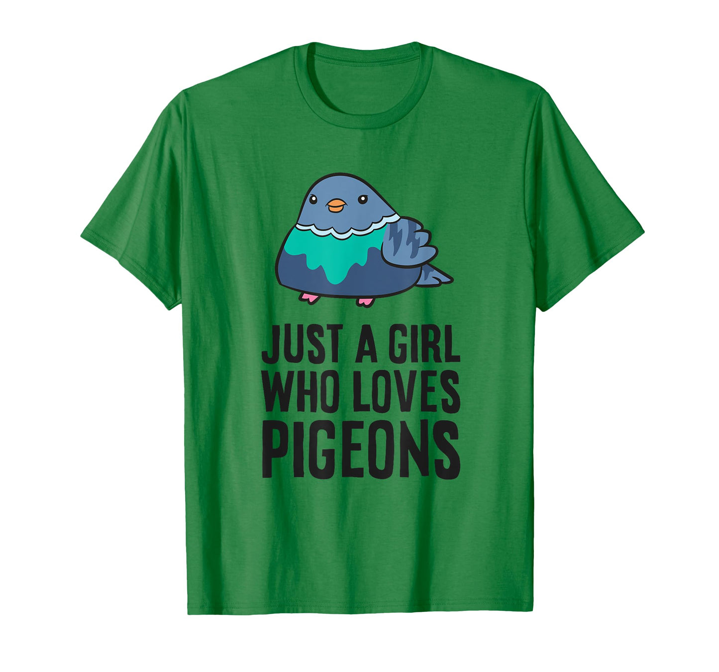 Pigeon Birds Just a Girl Who Loves Pigeons T-Shirt
