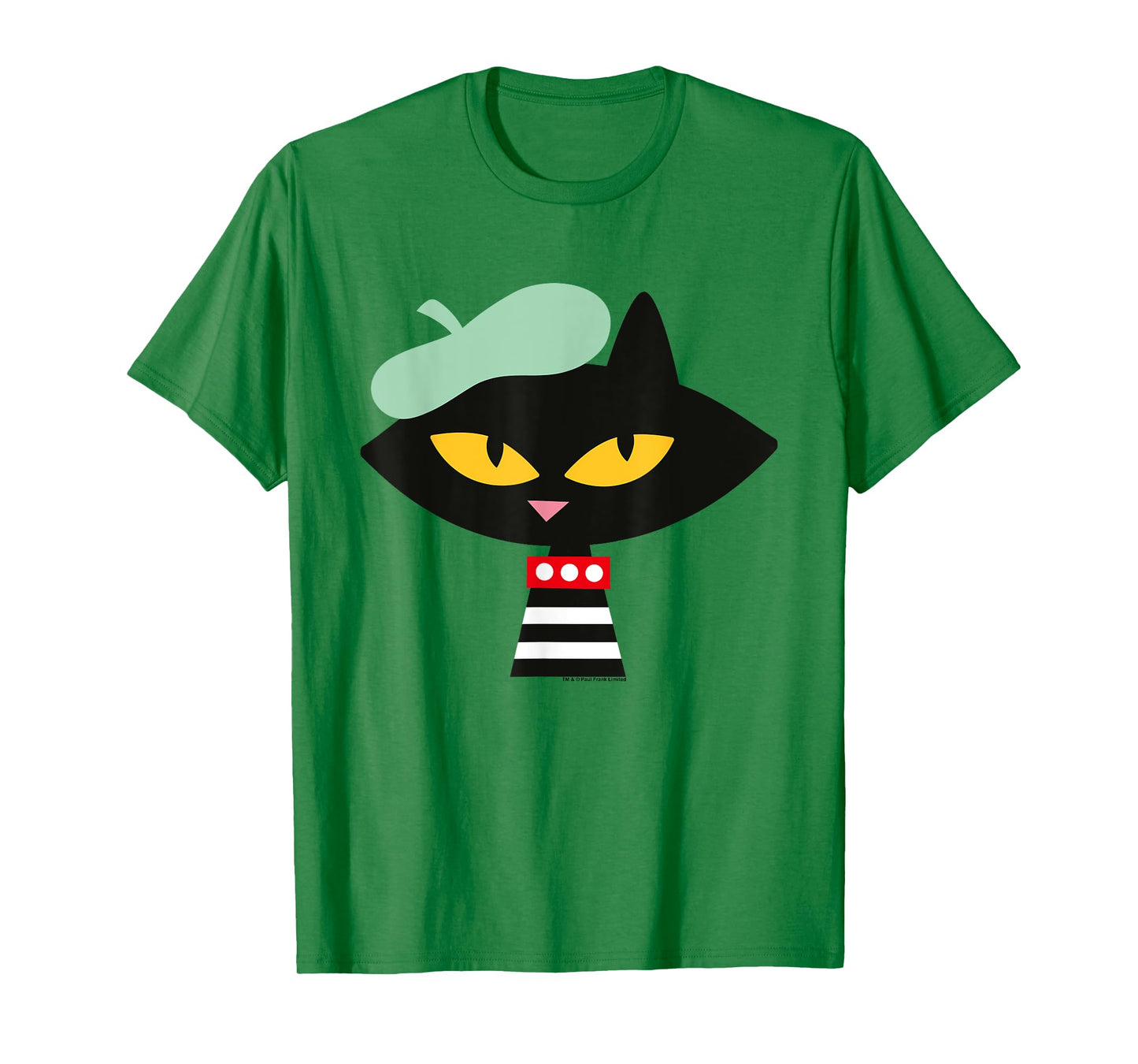Paul Frank Mika Cat Beret Men Women Girls Kids T-Shirt