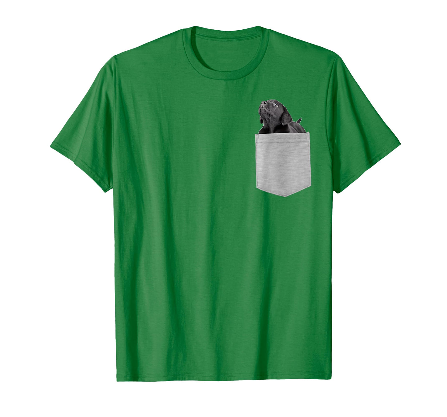 Black Lab puppy in your pocket T-Shirt