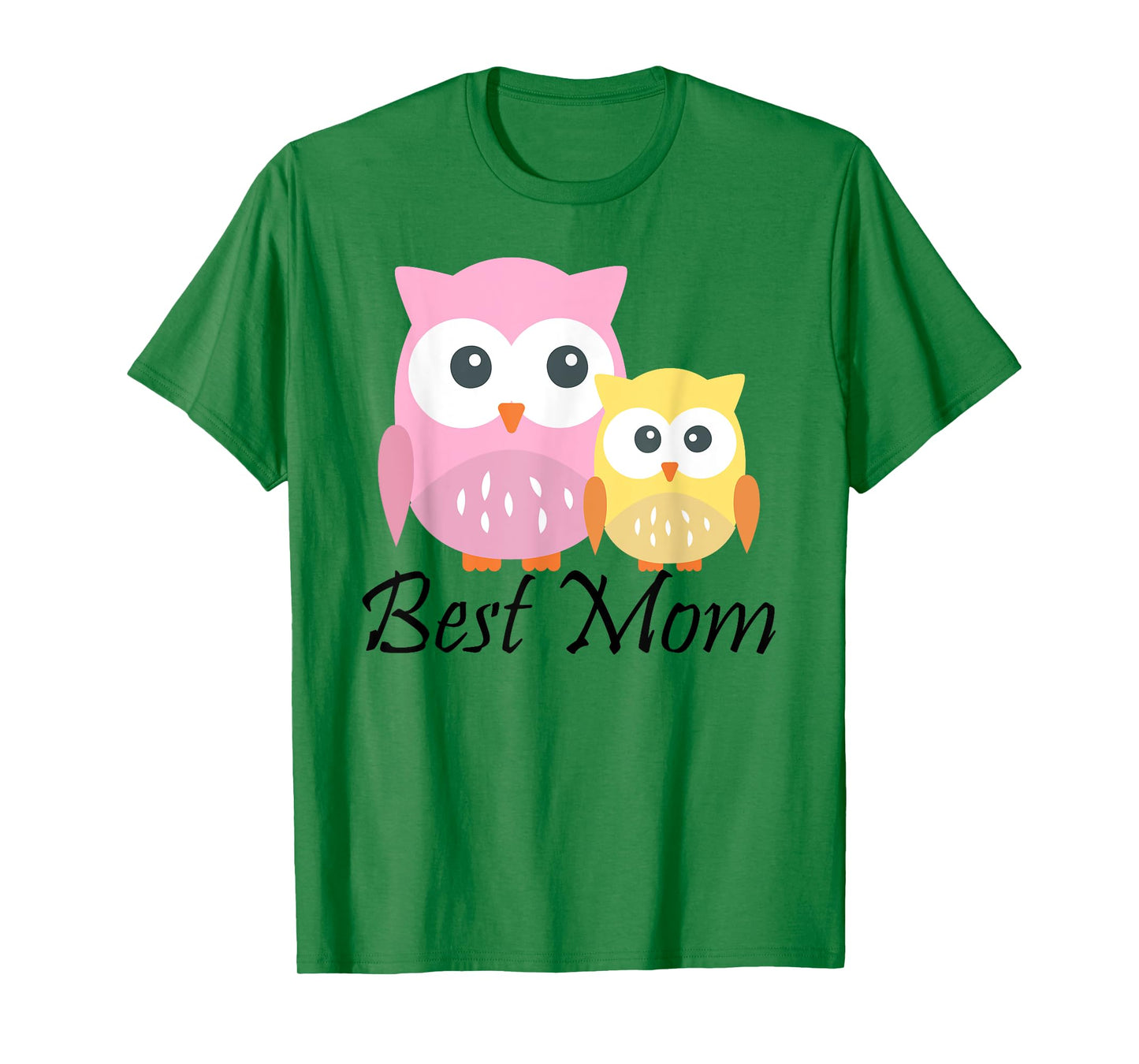 Best Mom Cute Owl Edition Mothers Day Womens T-shirt T-Shirt