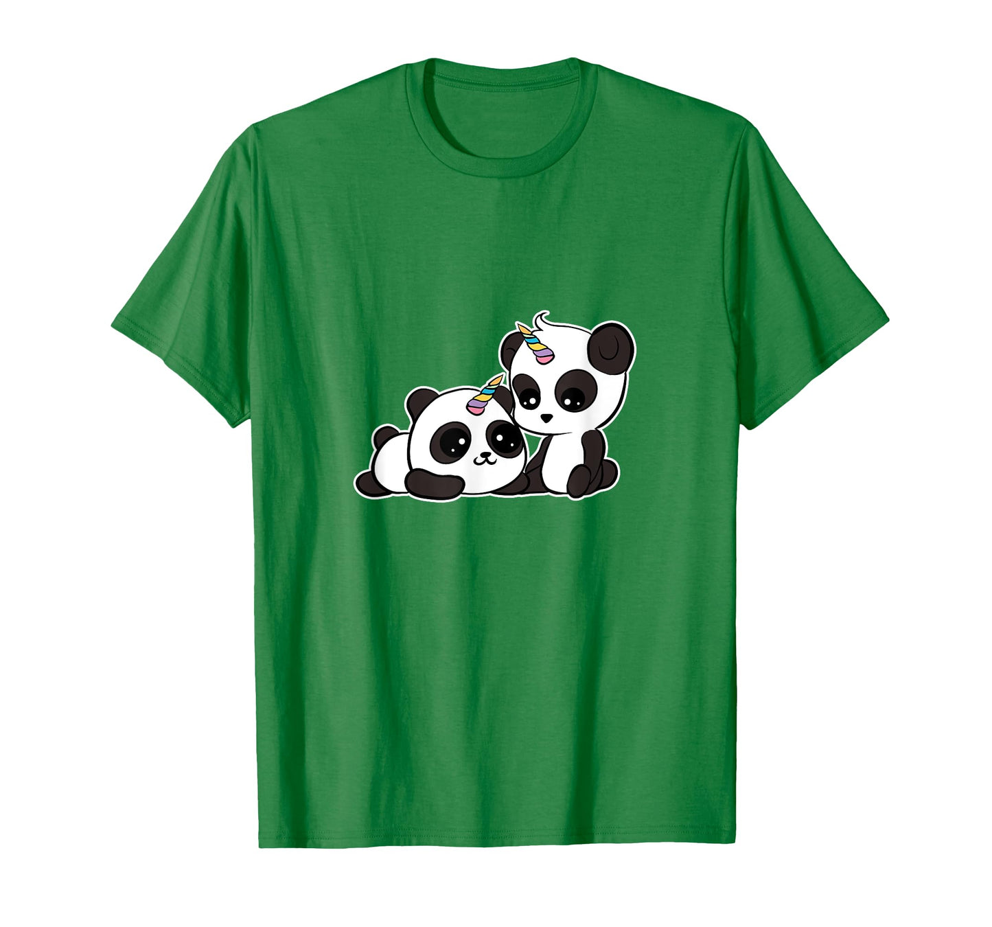Kawaii Panda Unicorn T-Shirt Pandacorn Lover Tee T-Shirt
