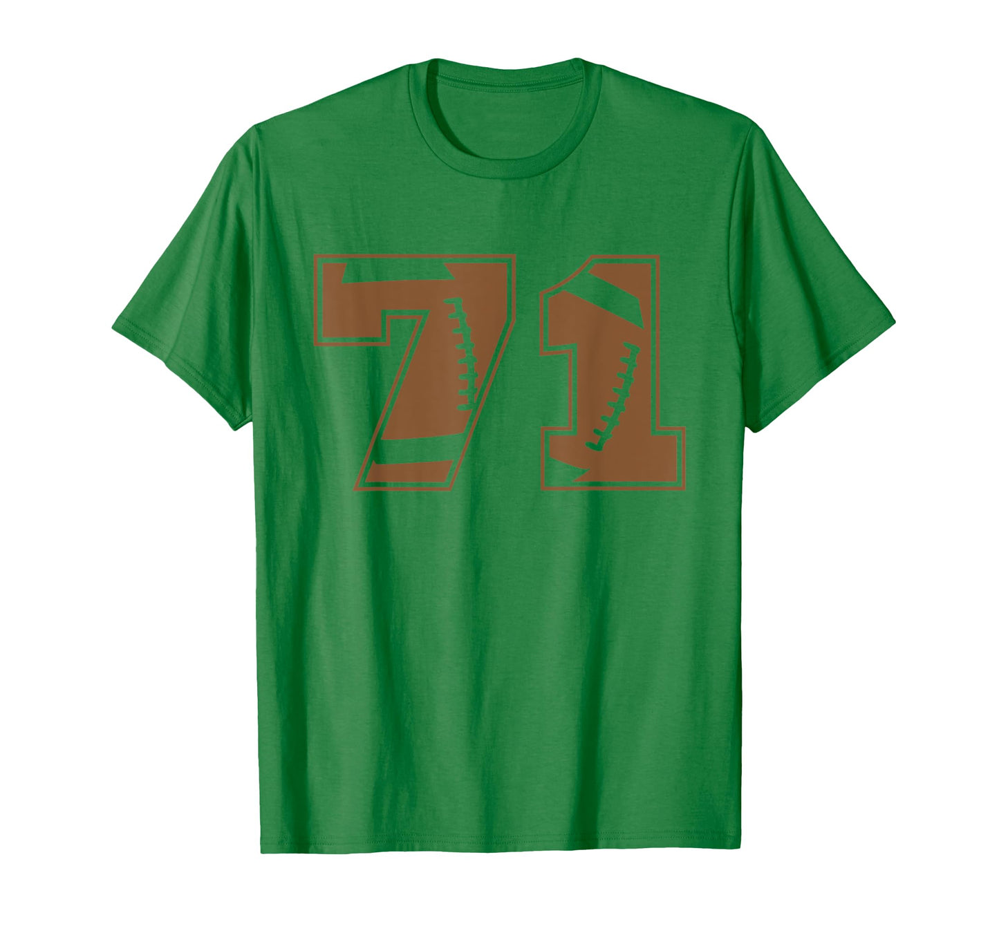 Football 71 Jersey Number T-Shirt