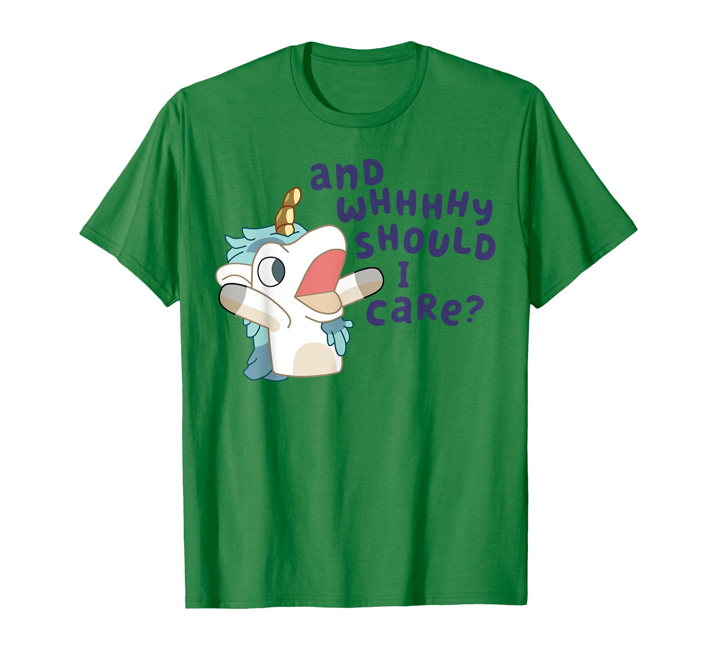 And Why Should I Care Funny Cute Unicorn Lovers Saying T-Shirt