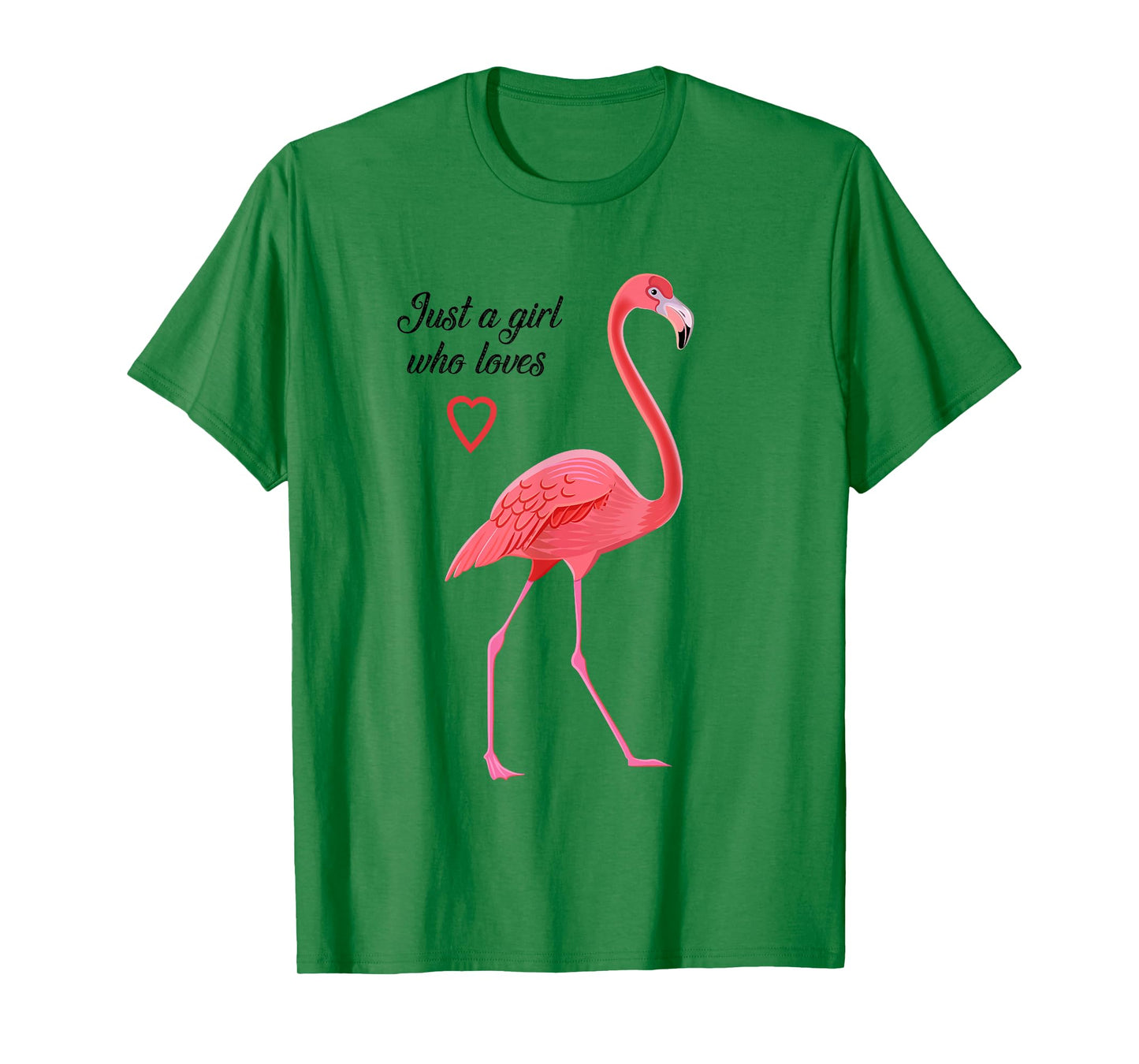 Just A Girl Who Loves Flamingos T-Shirt